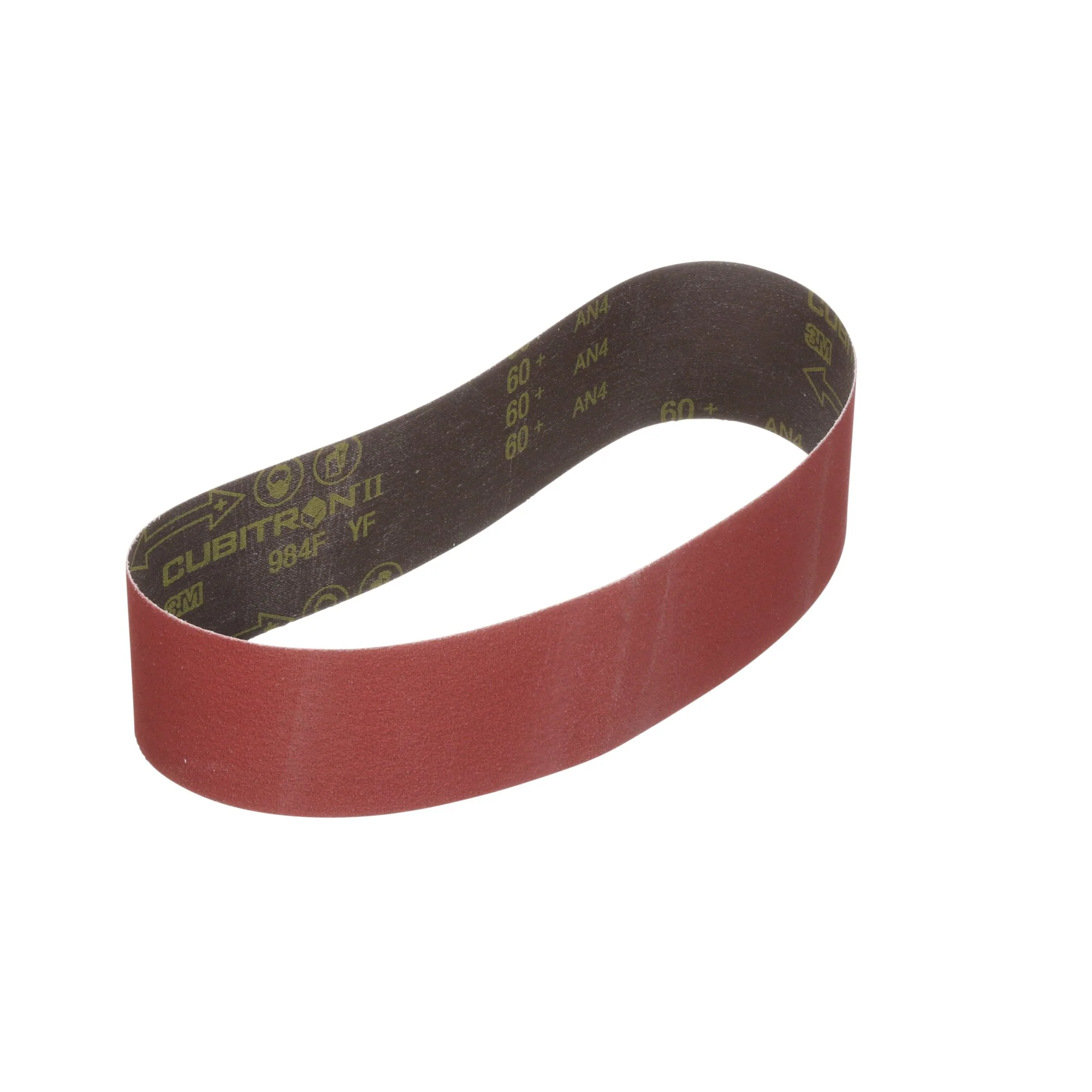 3M Cubitron II Cloth Belt 984F, 80+ YF-weight, 2 in x 42 in, Film-lok