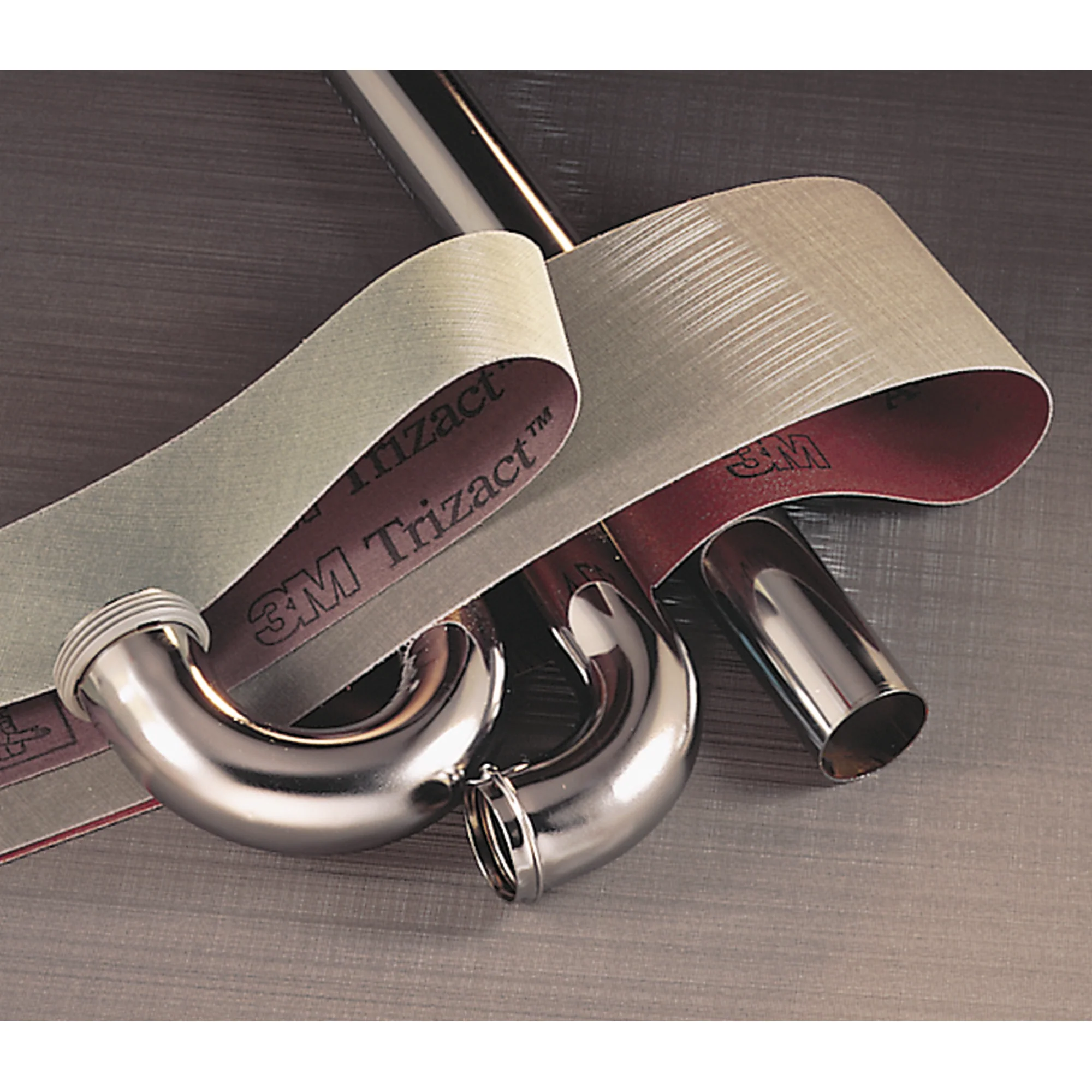 3M Trizact Cloth Belt 217EA, A100 JE-weight, 2-3/8 in x 148 in,Film-lok - Image 3