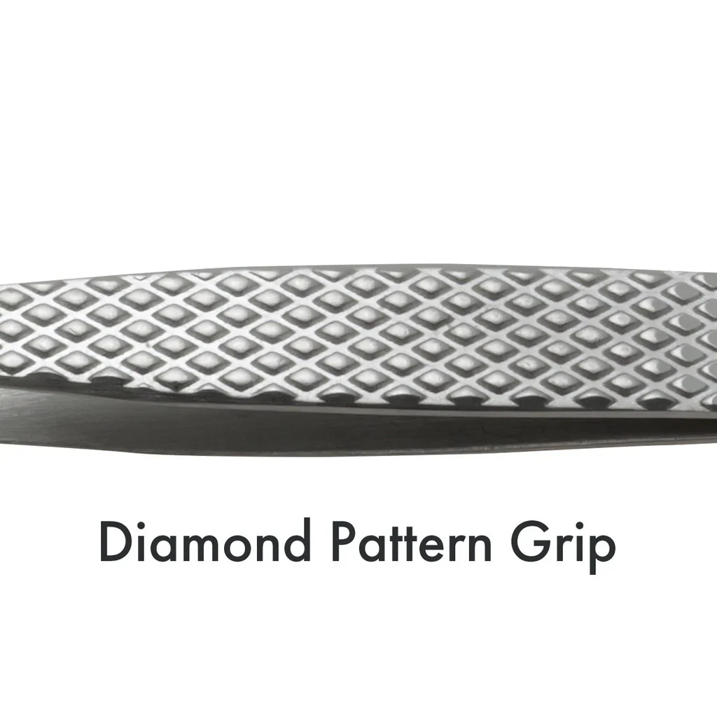 Aven Tools 18053EGS EZ Grip Micro-Serrated Stainless Steel Tweezers, 3 Pattern - Image 3
