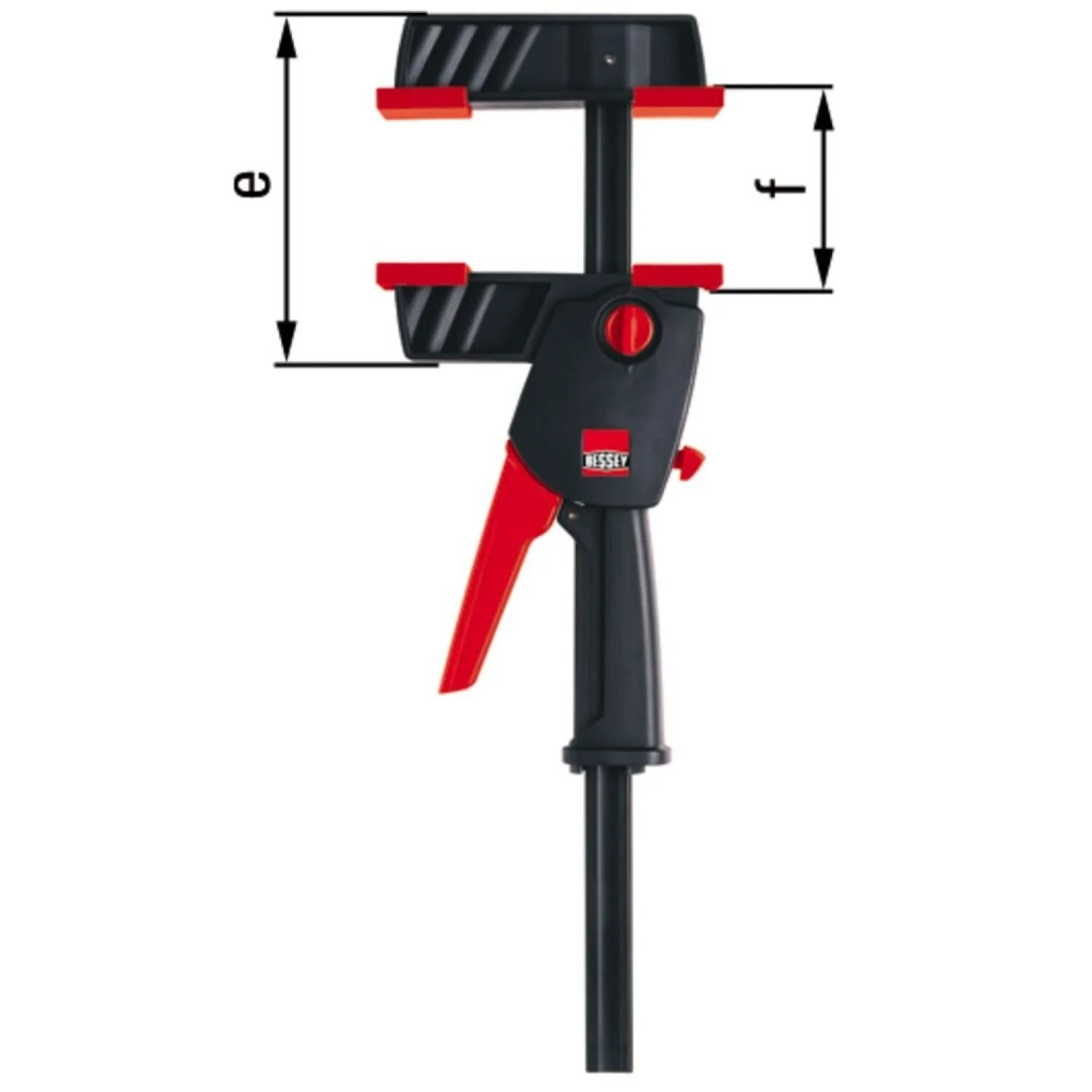 Bessey DUO30-8 Clamp, One Hand, DuoKlamp Series, 3 1/4 In. x 12 In., 260 LB - Image 4