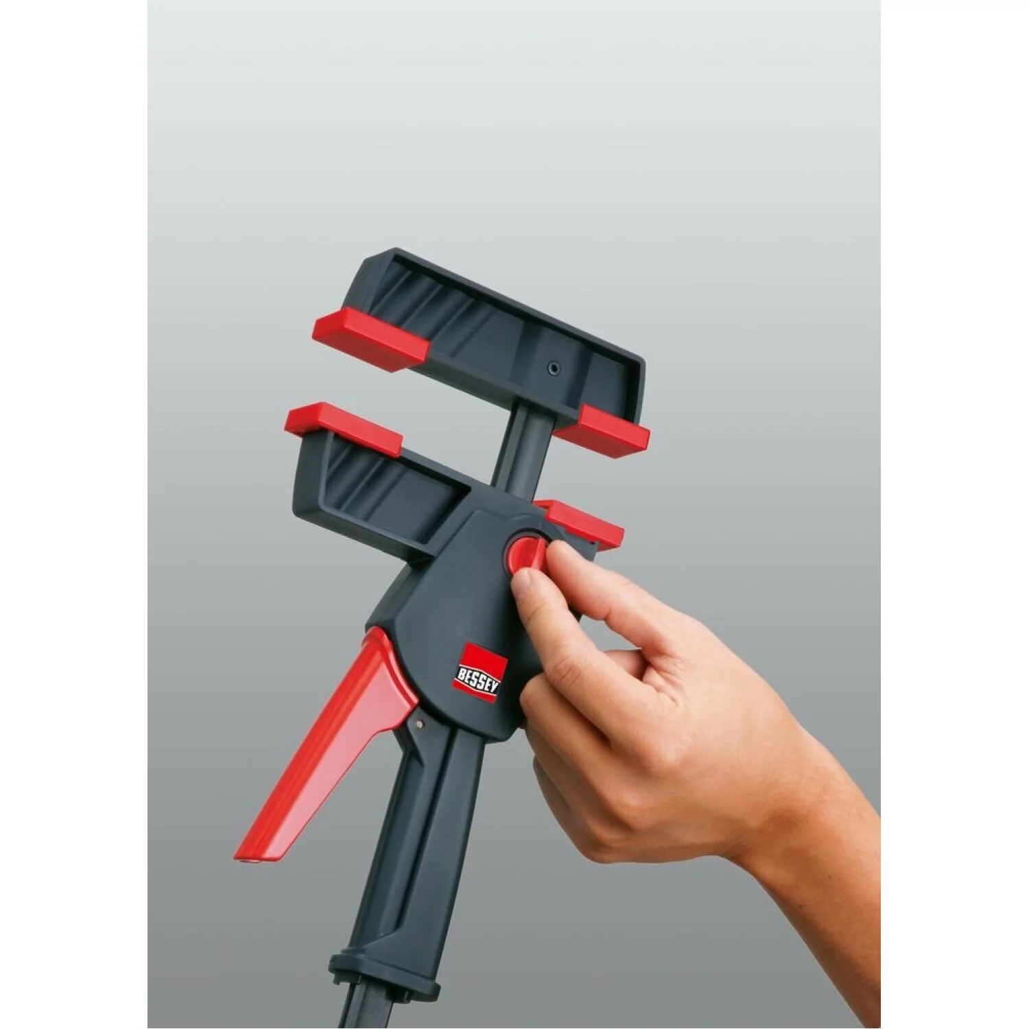 Bessey DUO30-8 Clamp, One Hand, DuoKlamp Series, 3 1/4 In. x 12 In., 260 LB - Image 7
