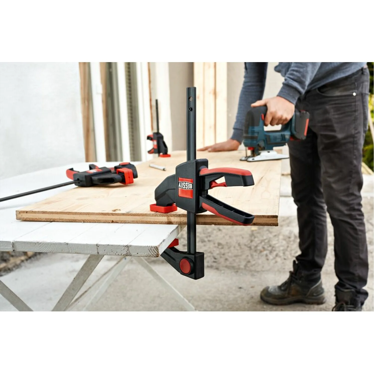 Bessey EHKL18 Large Trigger Clamp, 300 lb, 18" x 3-1/8" - Image 13