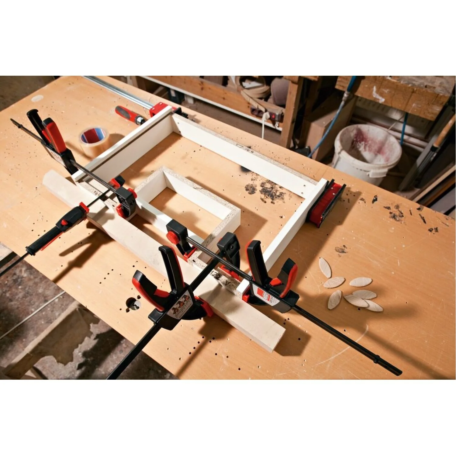 Bessey EZS90-8 Clamp, one hand, EZS Series, 36 In. x 3.5 In., 445 lb - Image 14