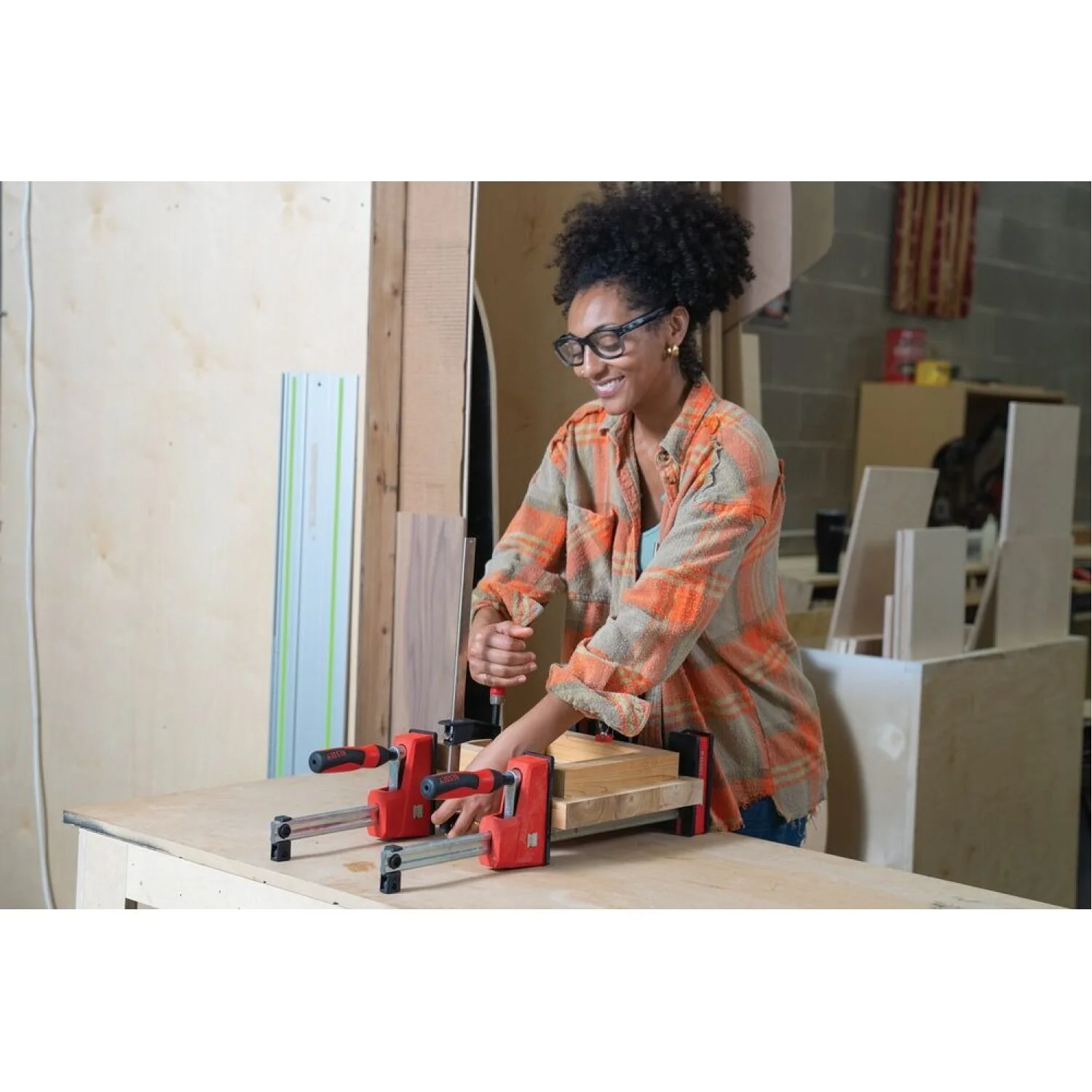 Bessey GSCC3.524+2K Clamp, clutch style, 2K handle, 3.5 In. x 24 In., 1000 lb - Image 8