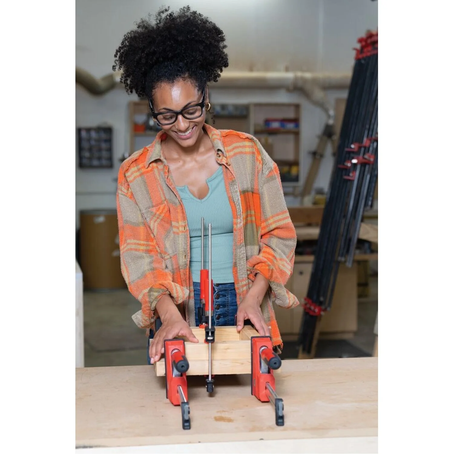 Bessey GSCC3.524+2K Clamp, clutch style, 2K handle, 3.5 In. x 24 In., 1000 lb - Image 9