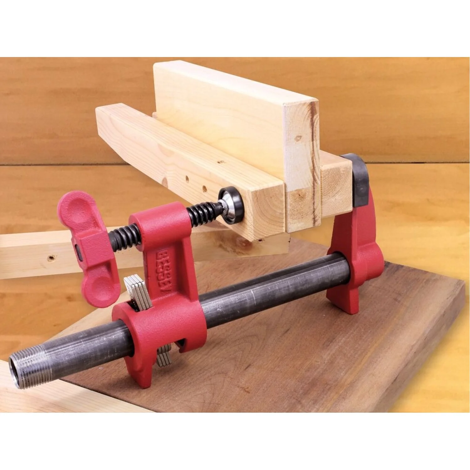 Bessey PC-34DR-4PK 3/4" deep reach pipe clamp, 4 pack - Image 5
