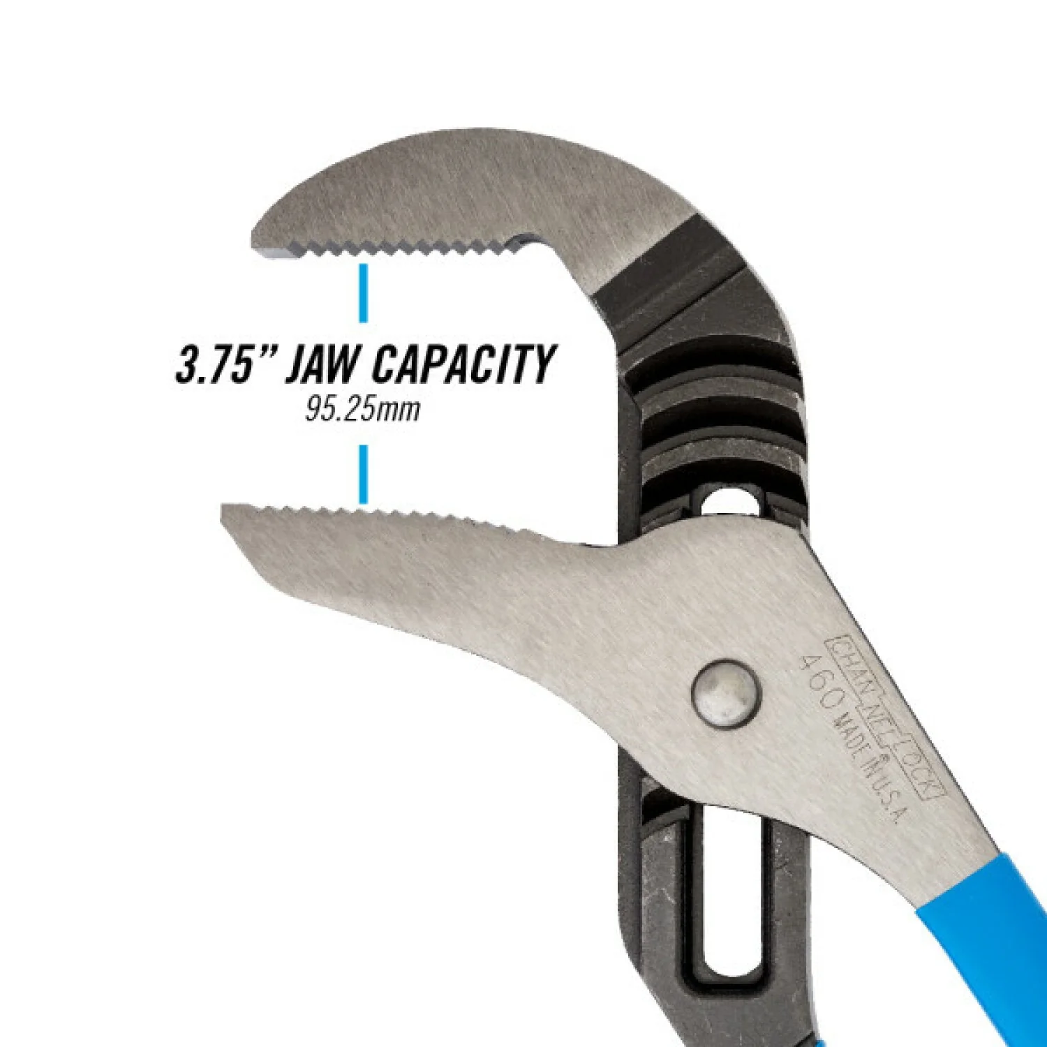 Channellock 460 16.5 Inch Straight Jaw Tongue & Groove Pliers - Image 3