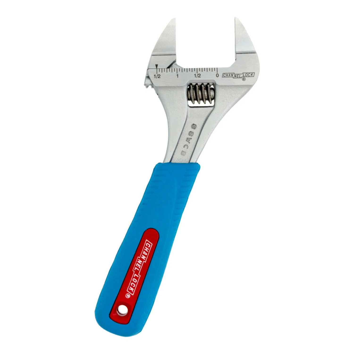 Channellock 8SWCB 8-Inch Code Blue Wideazz Slim Jaw Adjustable Wrench - Image 3