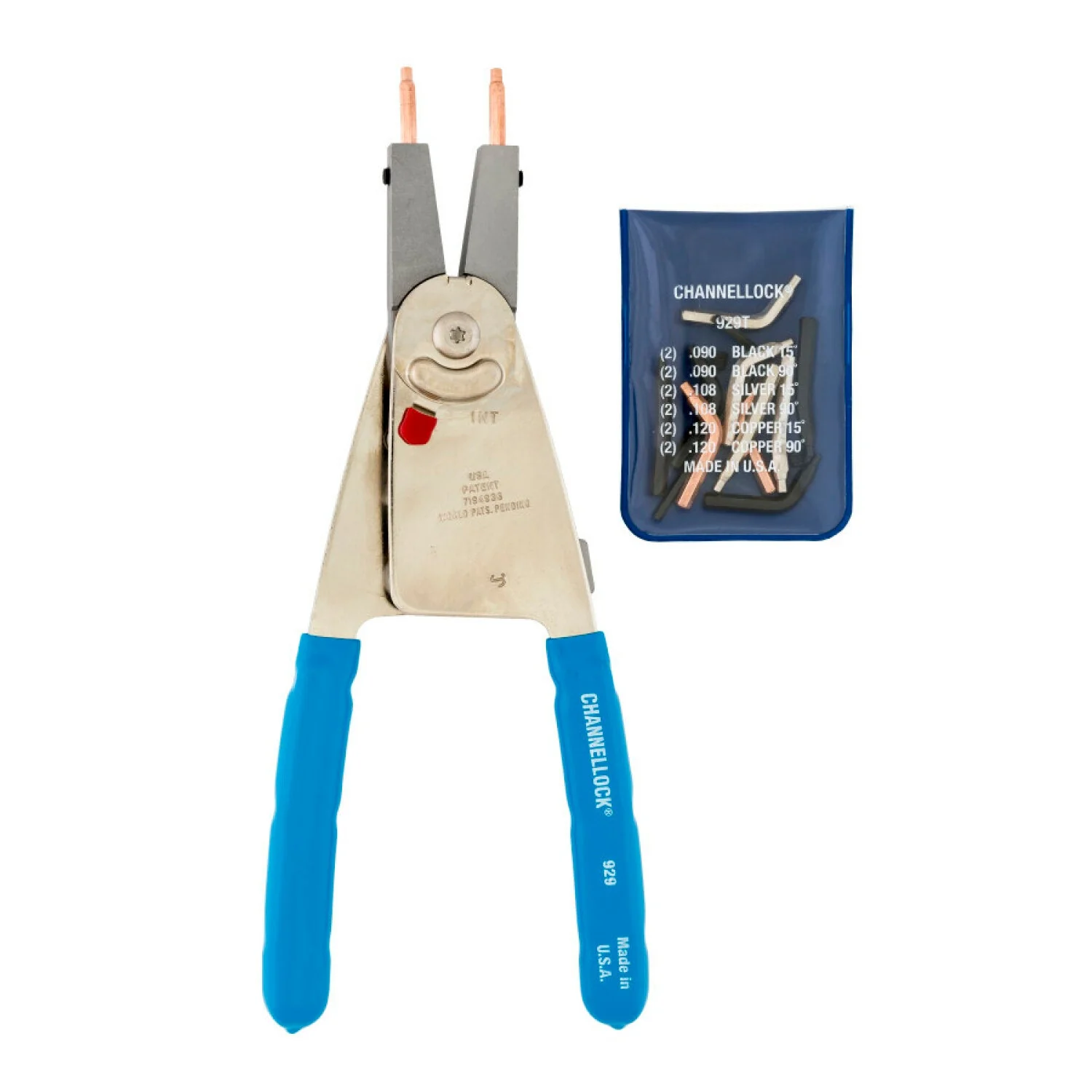 Channellock 929 10-inch Convertible Retaining Ring Pliers - Image 3
