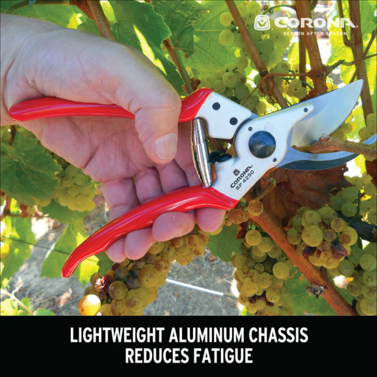 Corona BP 4250  ALUMINUM Bypass Pruner - 1 Inch, Straight - Image 8
