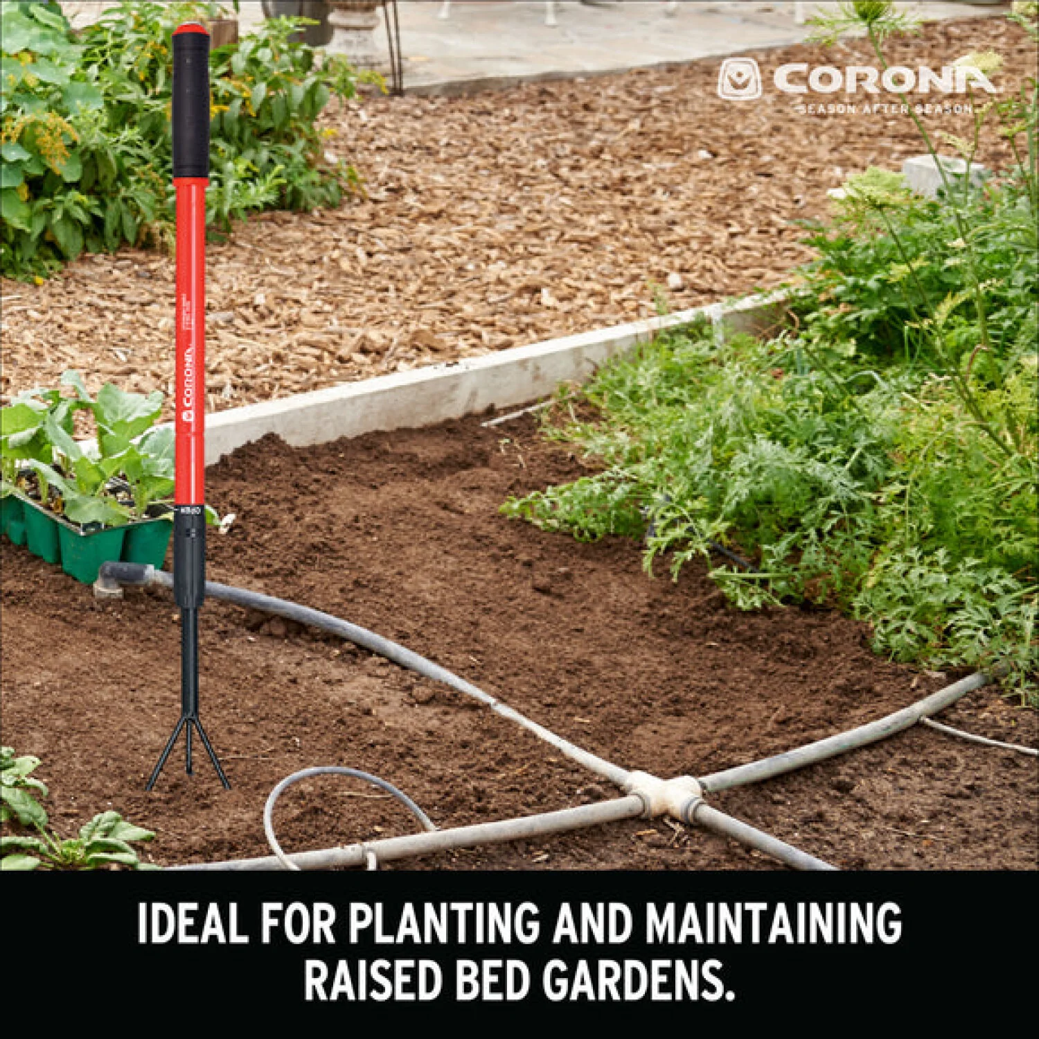 Corona GT 3090 ExtendaHANDLE 3-Tine Hoe - Image 8