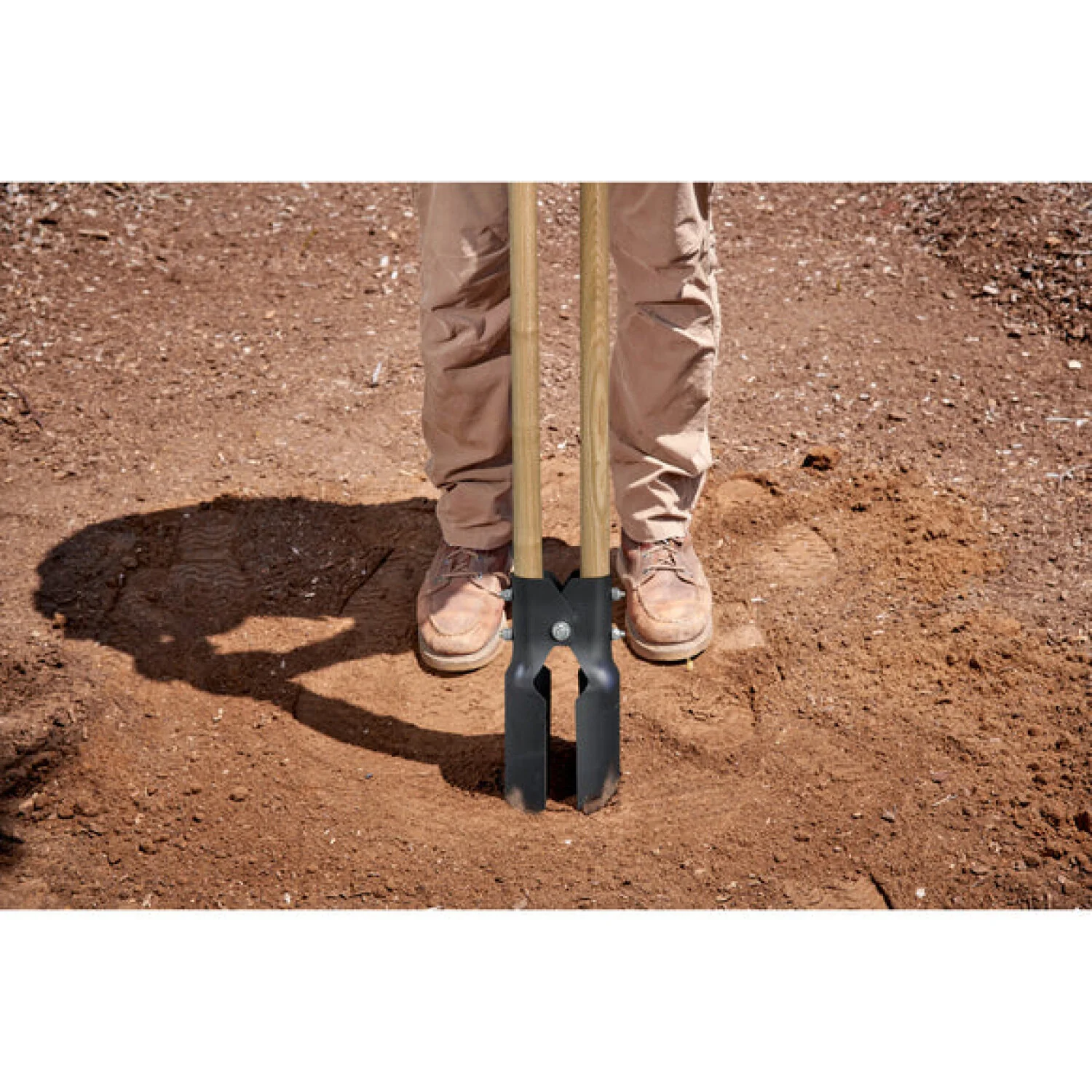 Corona PD 20000 ·Atlas Pattern Post Hole Digger - 14-guage Wood Handles - Image 3