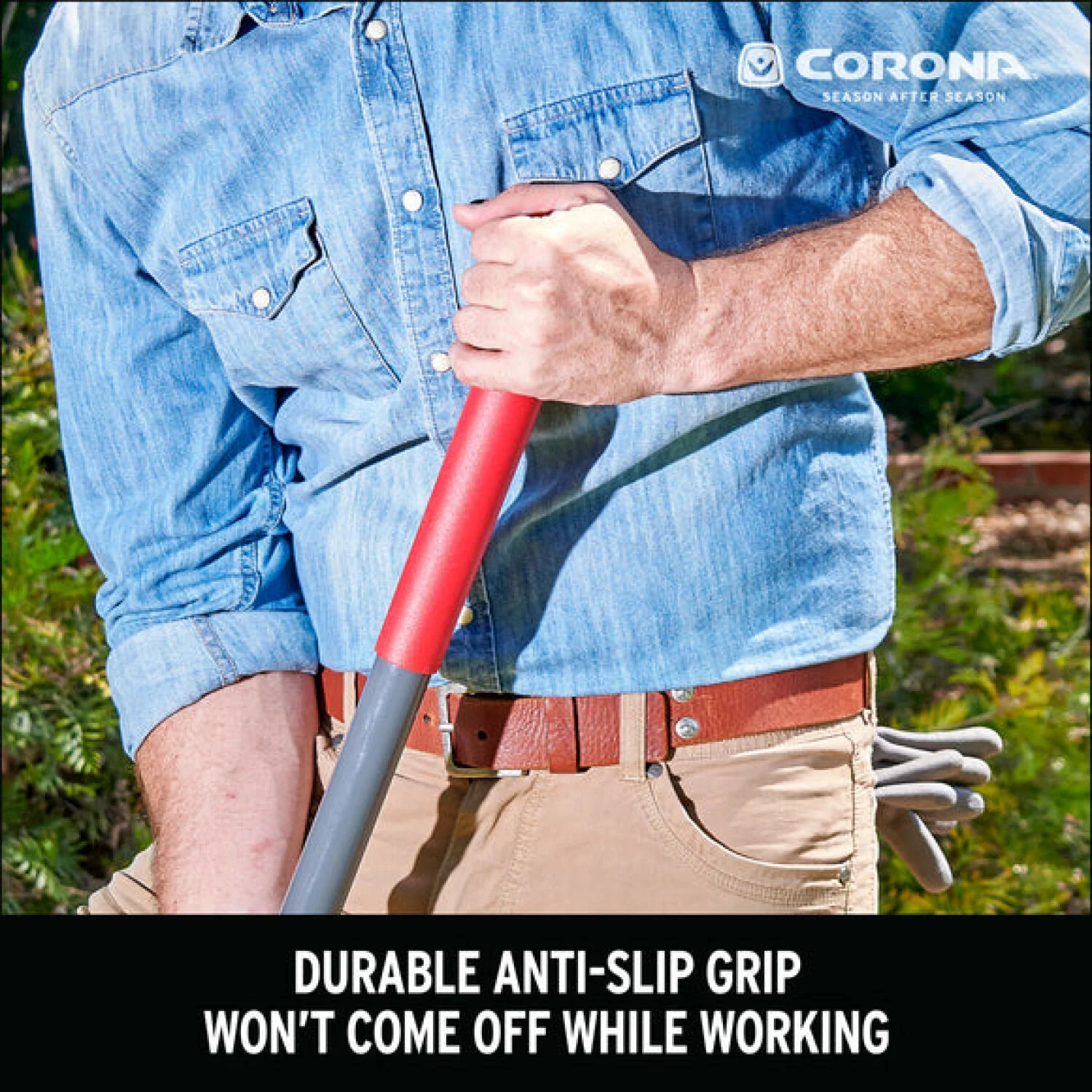 Corona SS16120  14 Round Square Point Fiberglass Handle Shovel - Image 9