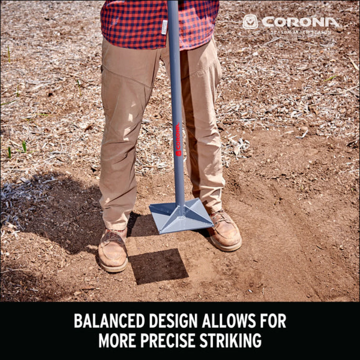 Corona-UT16200 · All Steel Dirt Tamp, 8 in. x 8 in. - Image 11