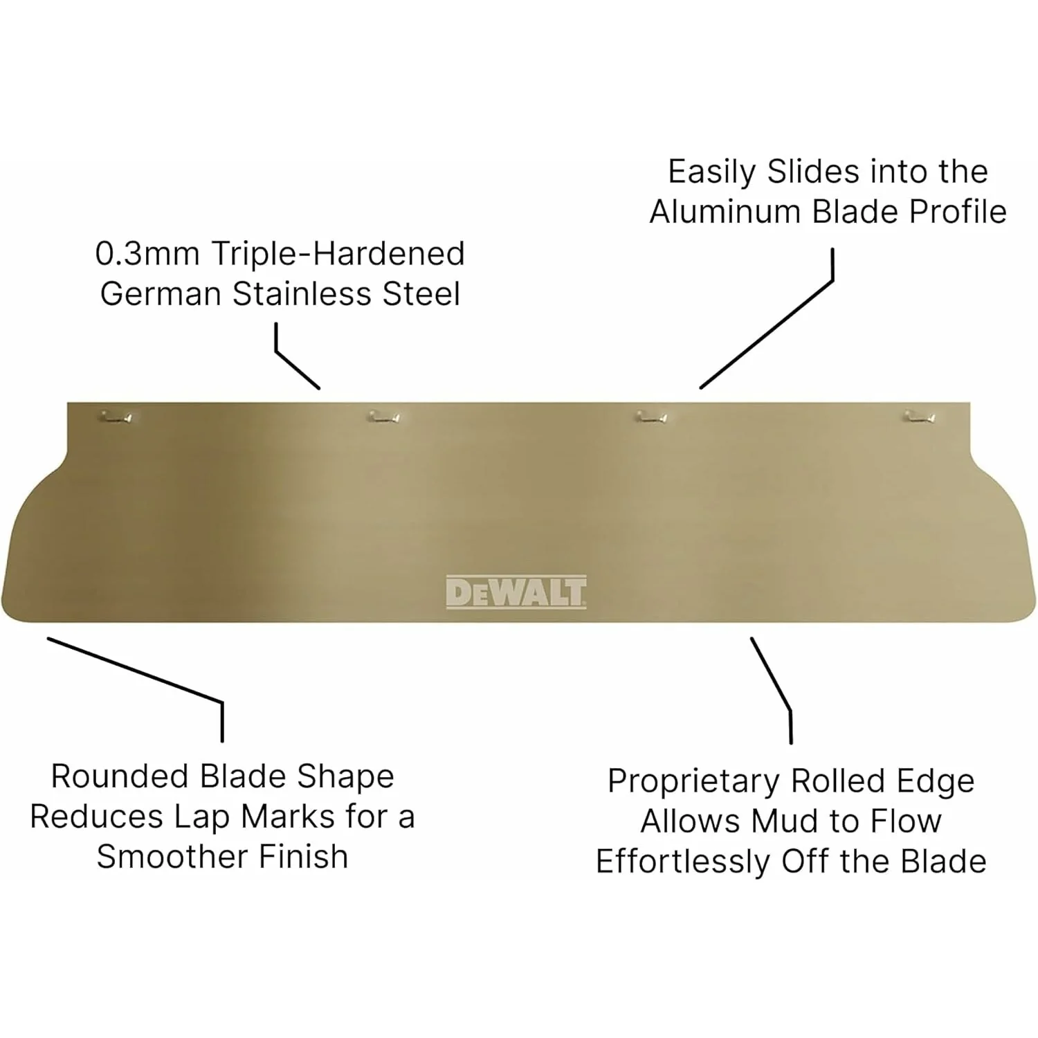 Dewalt DXTT-2-952 16" Replacement Skimming Blade - Image 2