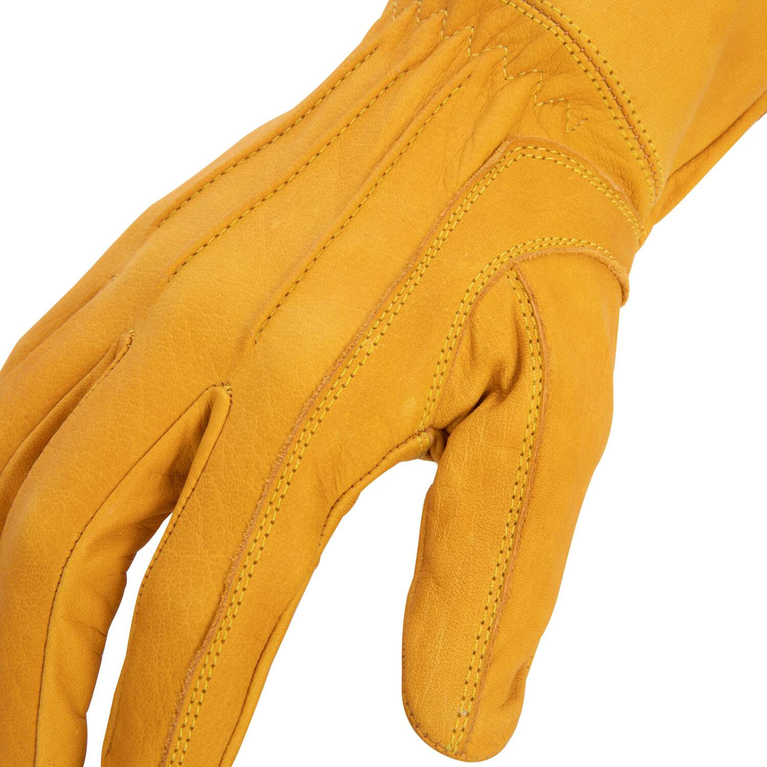 Estwing EWLD0810 Classic Leather Driver Work Glove in Russet Brown, Large - Image 2