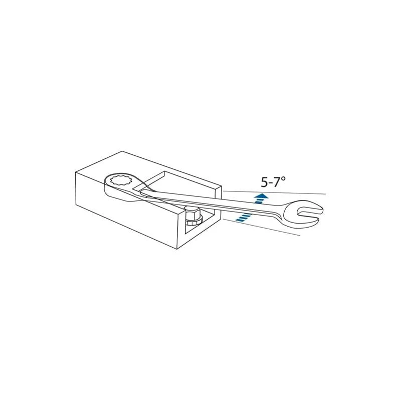 Gedore 2297396 7UR Combination Ratchet Spanner 24 mm - Image 4