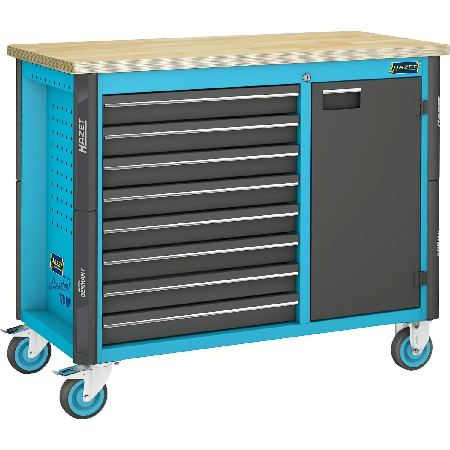 Hazet 179NW-8 Work bench ∙ mobile Assortment  179NW ∙ single - Image 6