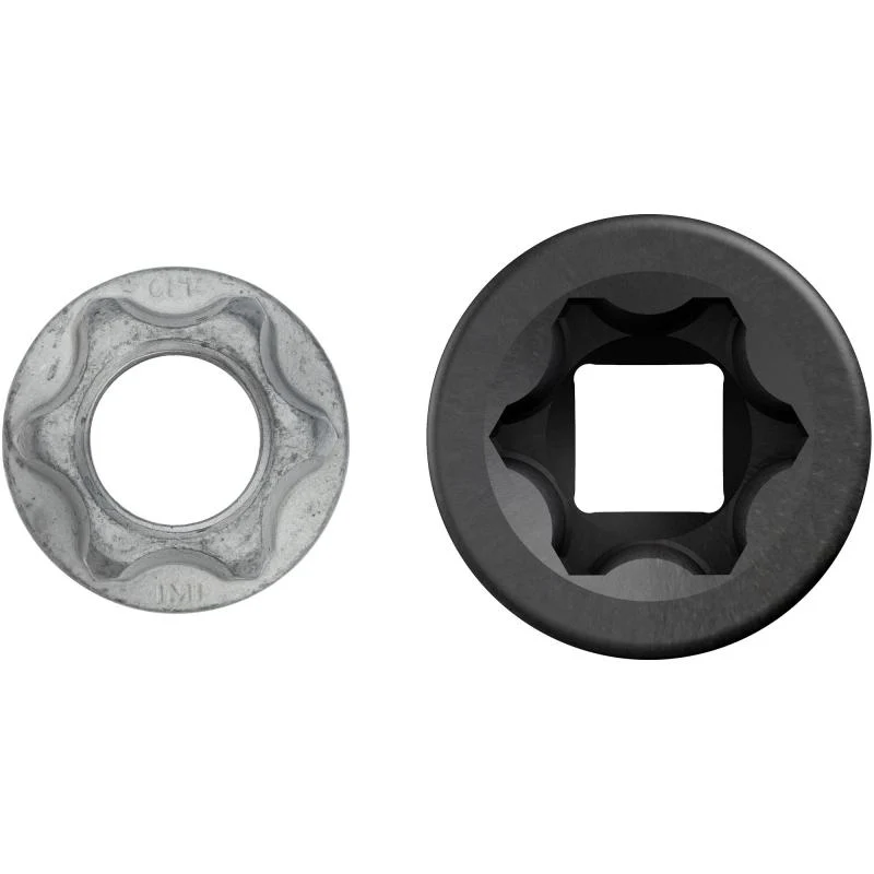 Hazet 2784SLG-1 Impact Socket Set with Special Profile, 39mm Groove Profile, 1/2" Square Drive - Image 2