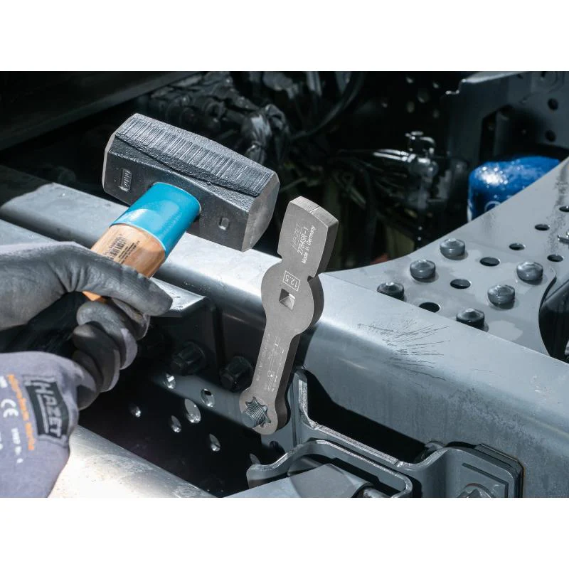 Hazet 2784SR-1 Box-End Wrench - Striking Face Pattern with 2 Striking Faces, 12-Point - Image 4