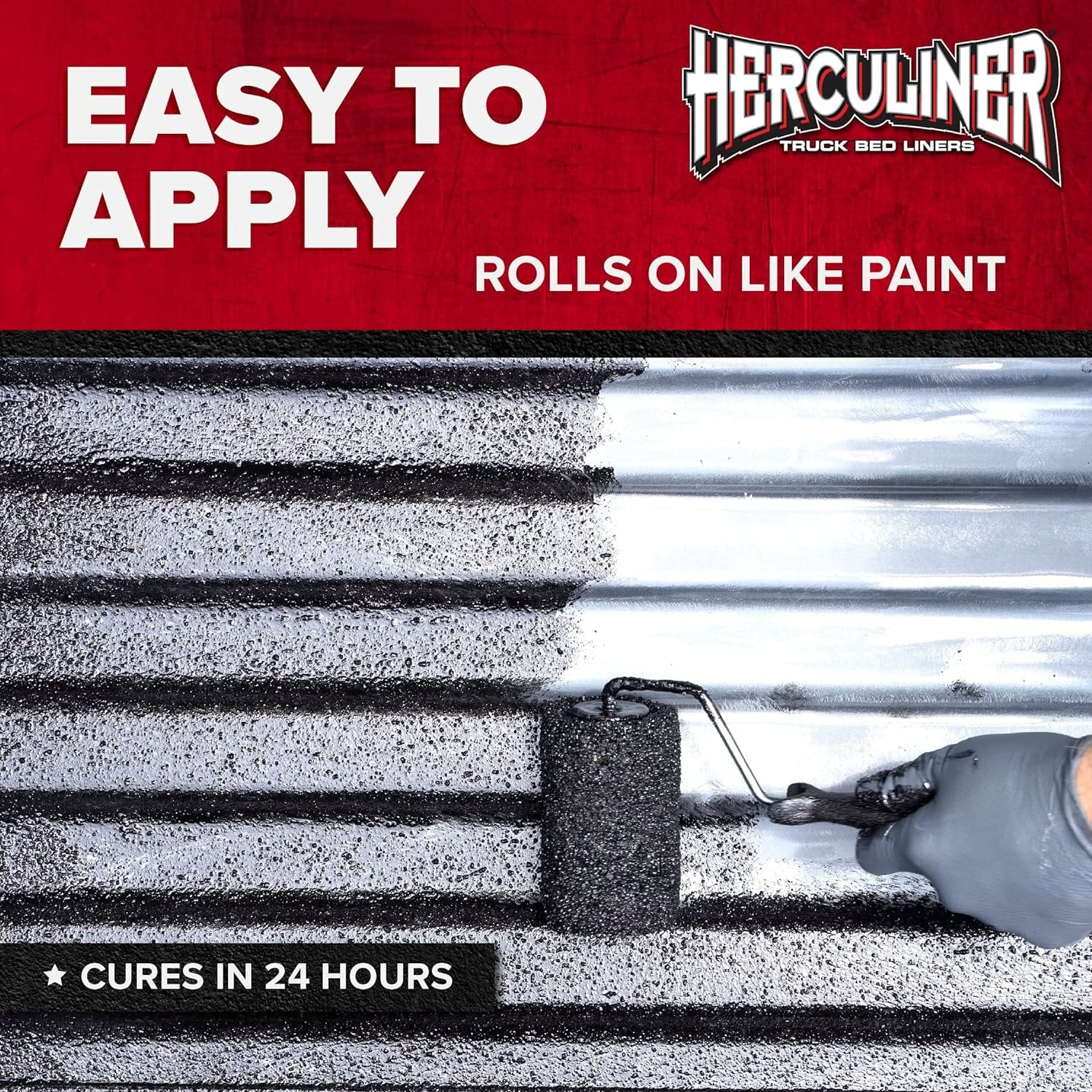 J-B Weld HCL1B8 Herculiner "Original" Truck Bed Liner Kit - Image 6