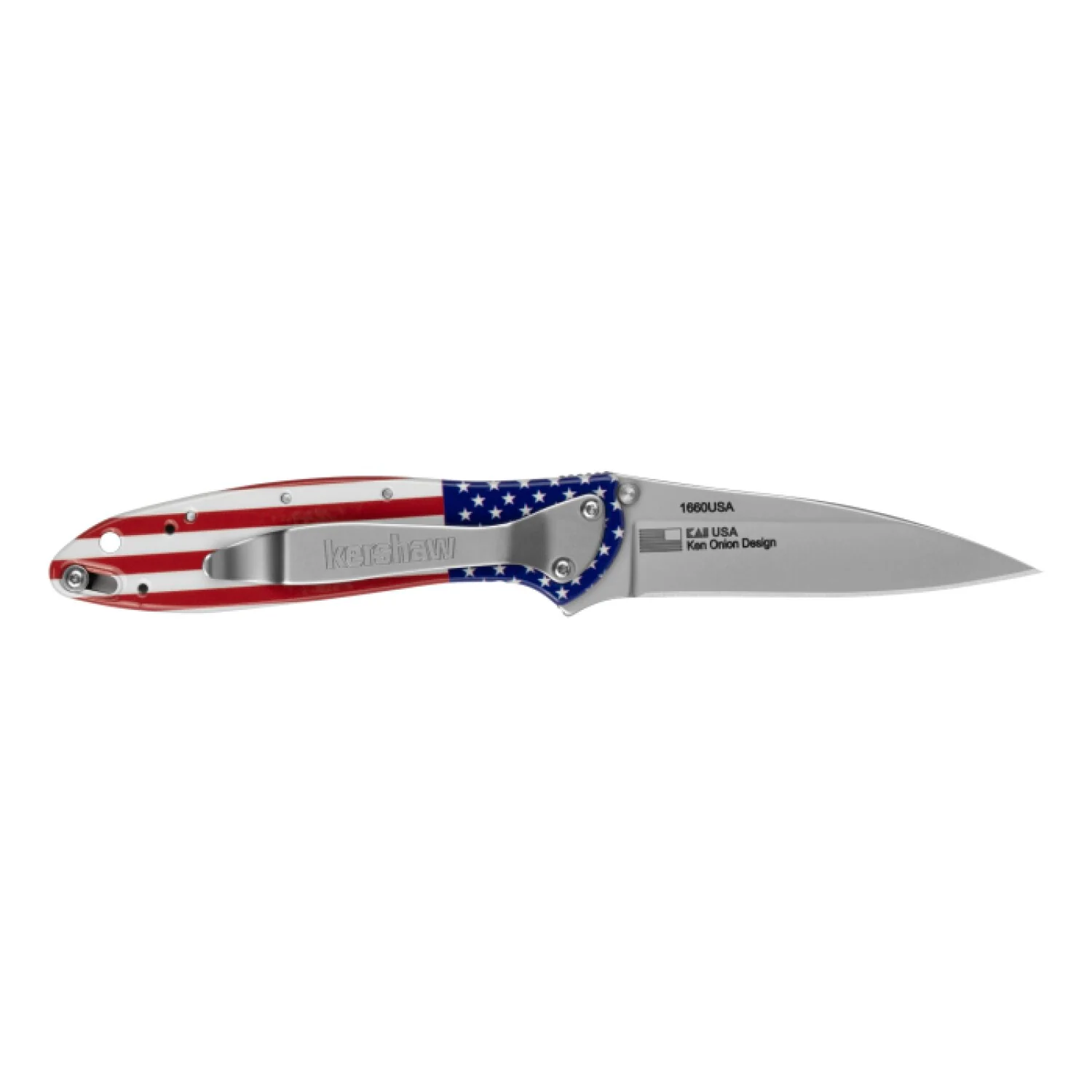 Kershaw 1660USA Leek - USA Flag - Image 2