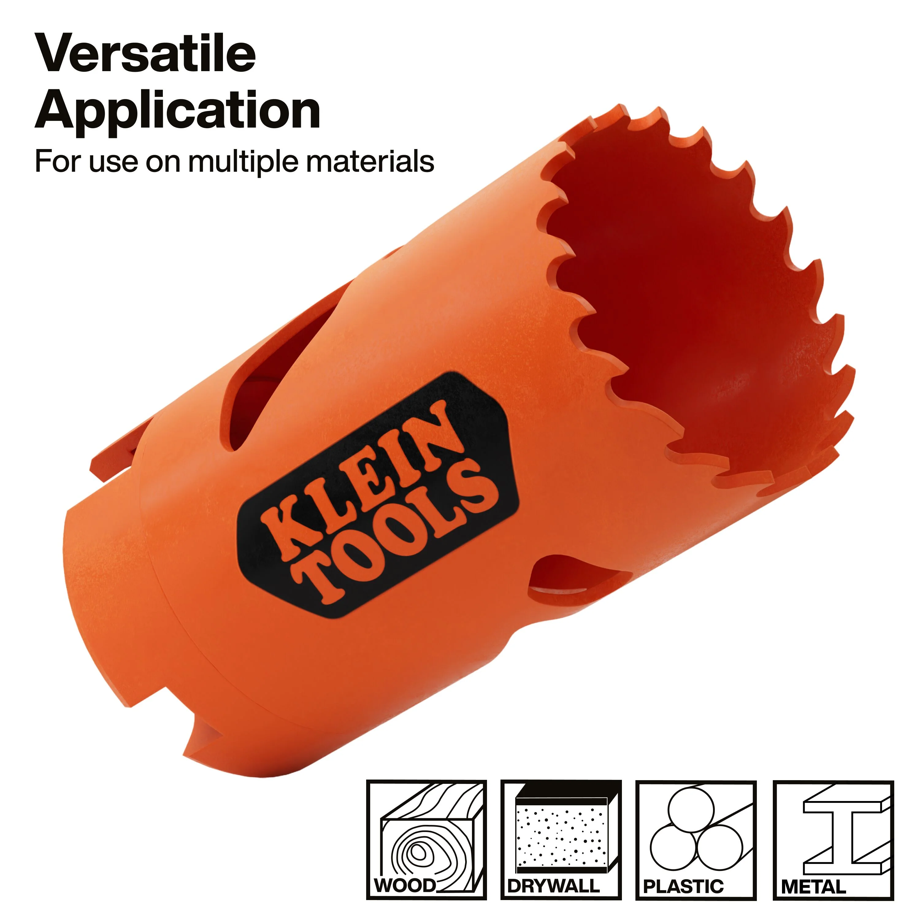 Klein Tools 31016 Bi-Metal Hole Saw, 1-3/8-Inch - Image 2