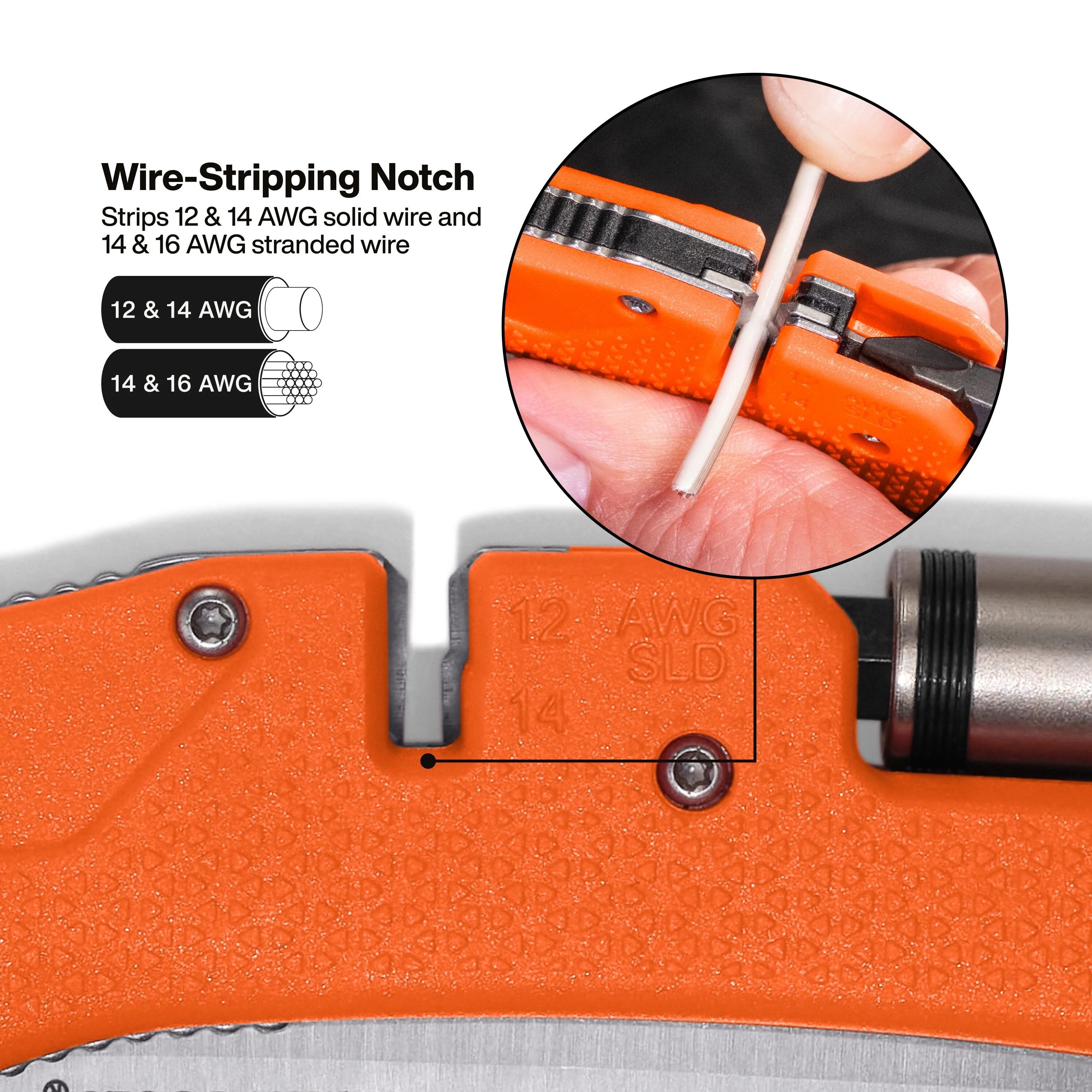 Klein Tools 44056D Electrician's Pocket Knife with Driver - Image 8
