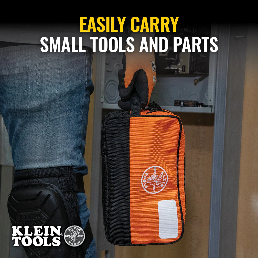 Klein Tools 55582 Double Zipper Bag, 10" x 6" - Image 10