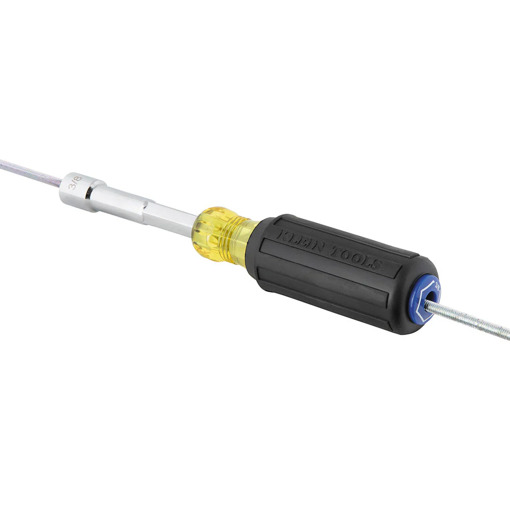 Klein Tools 65438MAG Color-Coded Magnetic Hollow-Shaft Heavy-Duty Nut Driver, 3/8" - Image 2