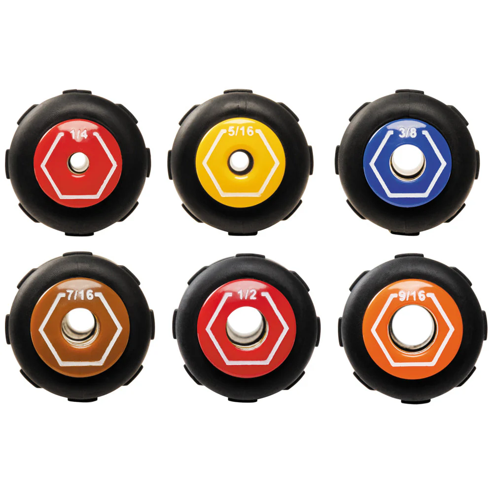 Klein Tools 65438MAG Color-Coded Magnetic Hollow-Shaft Heavy-Duty Nut Driver, 3/8" - Image 4