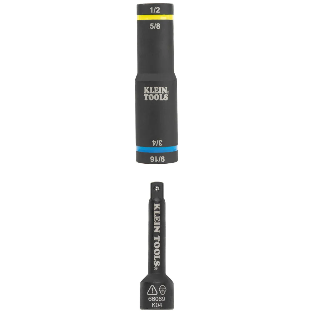 Klein Tools 66069 Flip Quad Socket Adapter, 1/2" to 3/8" - Image 5