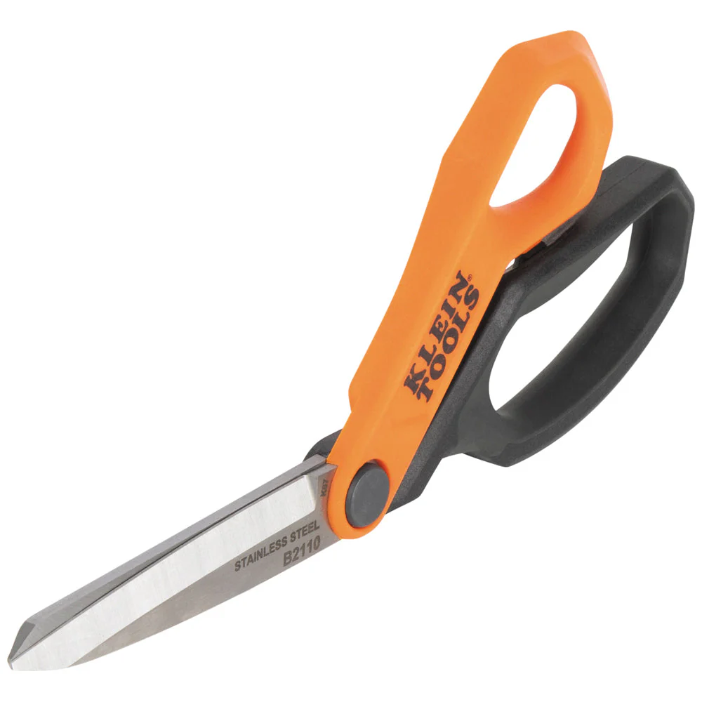 Klein Tools B2110 Stainless Steel Offset Utility Shears, 10" - Image 4