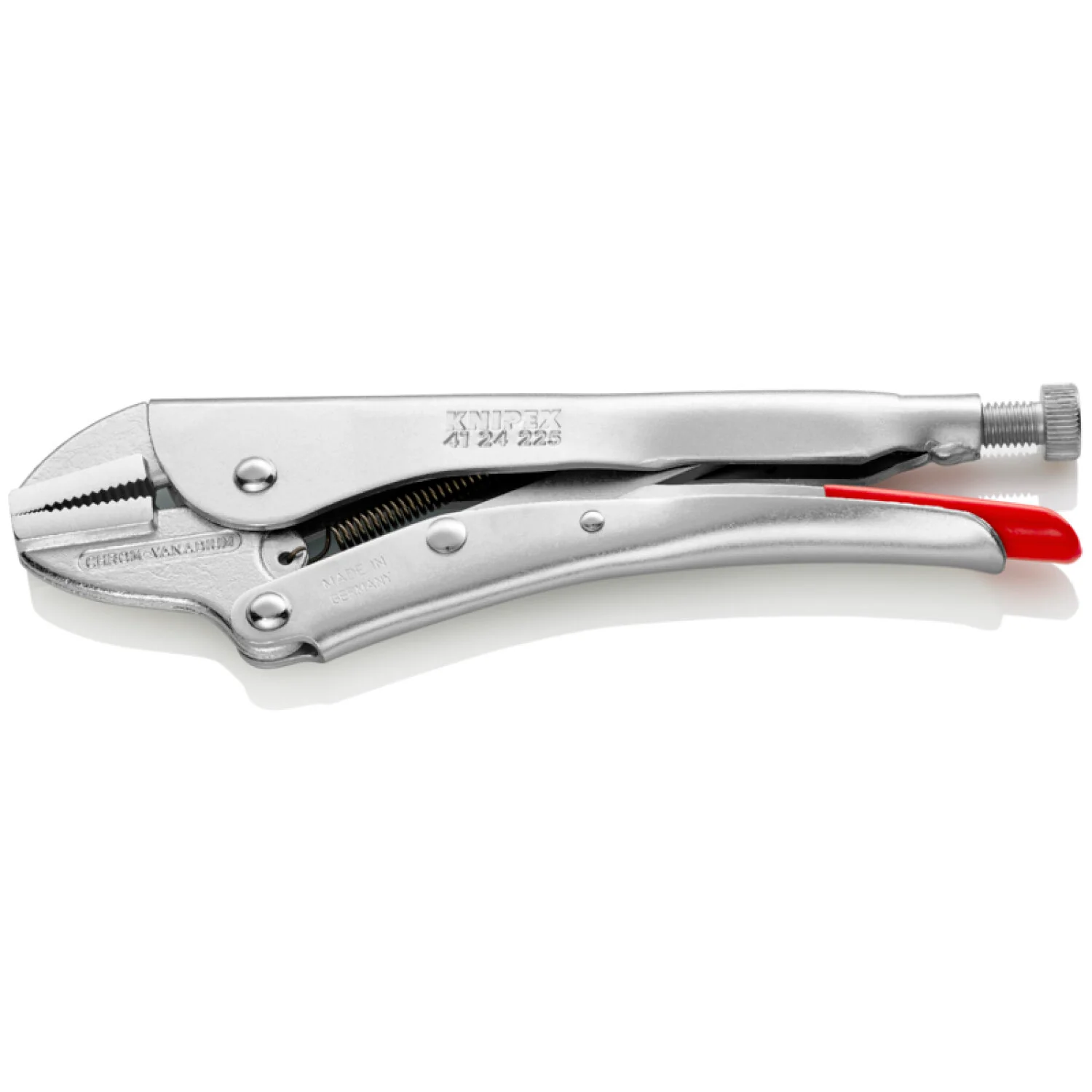 Knipex 41 24 225 SBA 9" Grip Pliers-Straight Jaws - Image 2