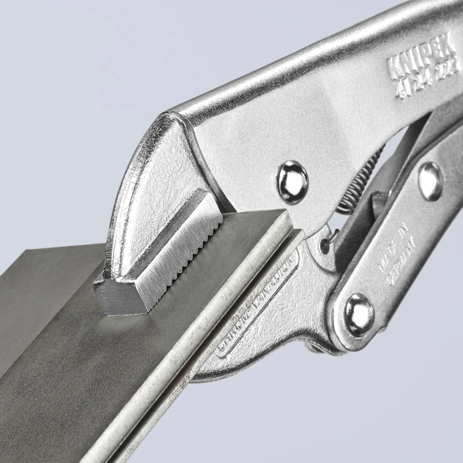 Knipex 41 24 225 SBA 9" Grip Pliers-Straight Jaws - Image 3