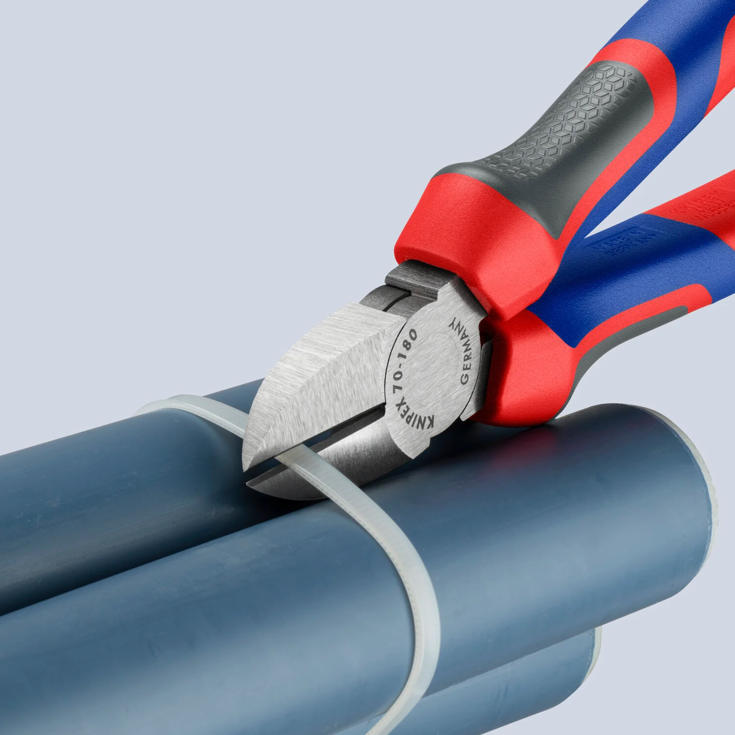 Knipex 70 02 180 KnipeXtend Diagonal Cutters, 7 1/4" - Image 13