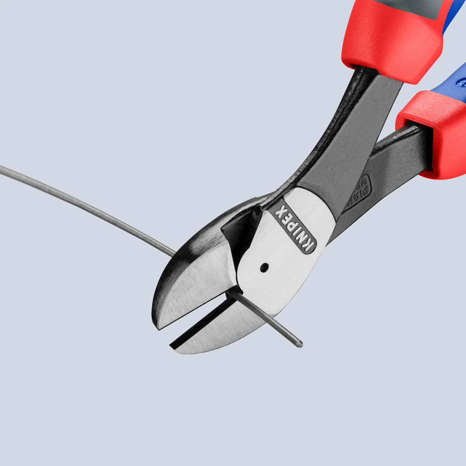 Knipex 74 22 250 SBA KnipeXtend High Leverage 12° Angled Diagonal Cutters, 10" - Image 15