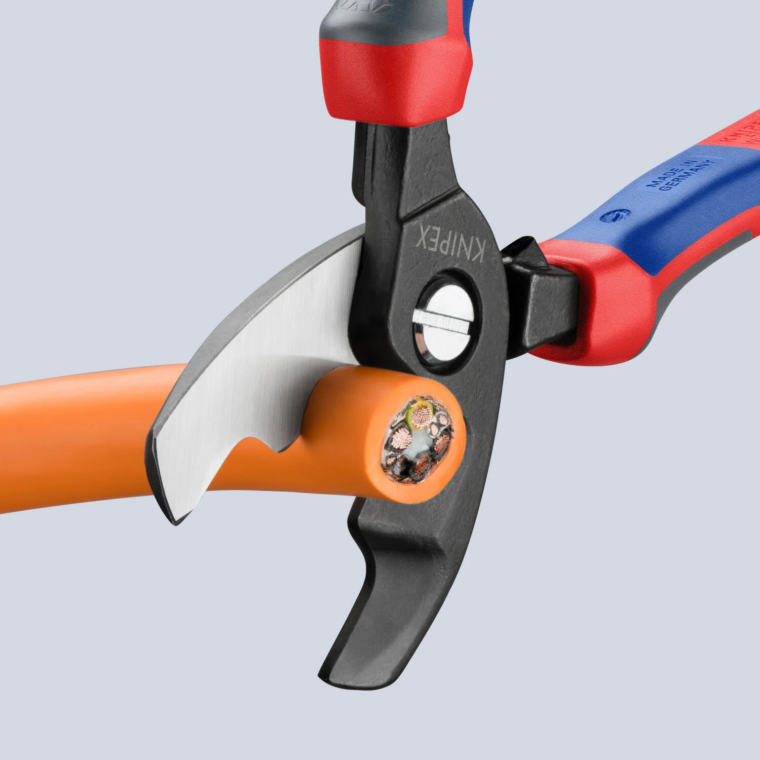 Knipex 95 12 200 KnipeXtend Cable Shears - Twin Cutting Edges, 8" - Image 12