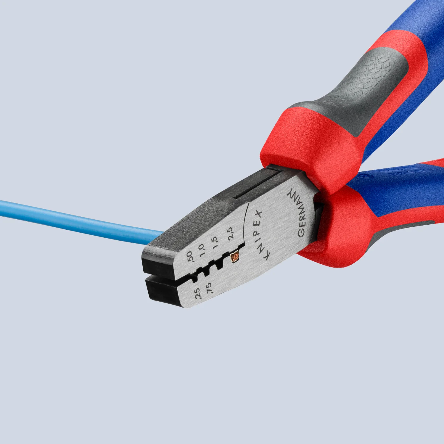 Knipex 97 62 145 A KnipeXtend Crimping Pliers for Wire Ferrules, 5 3/4" - Image 16