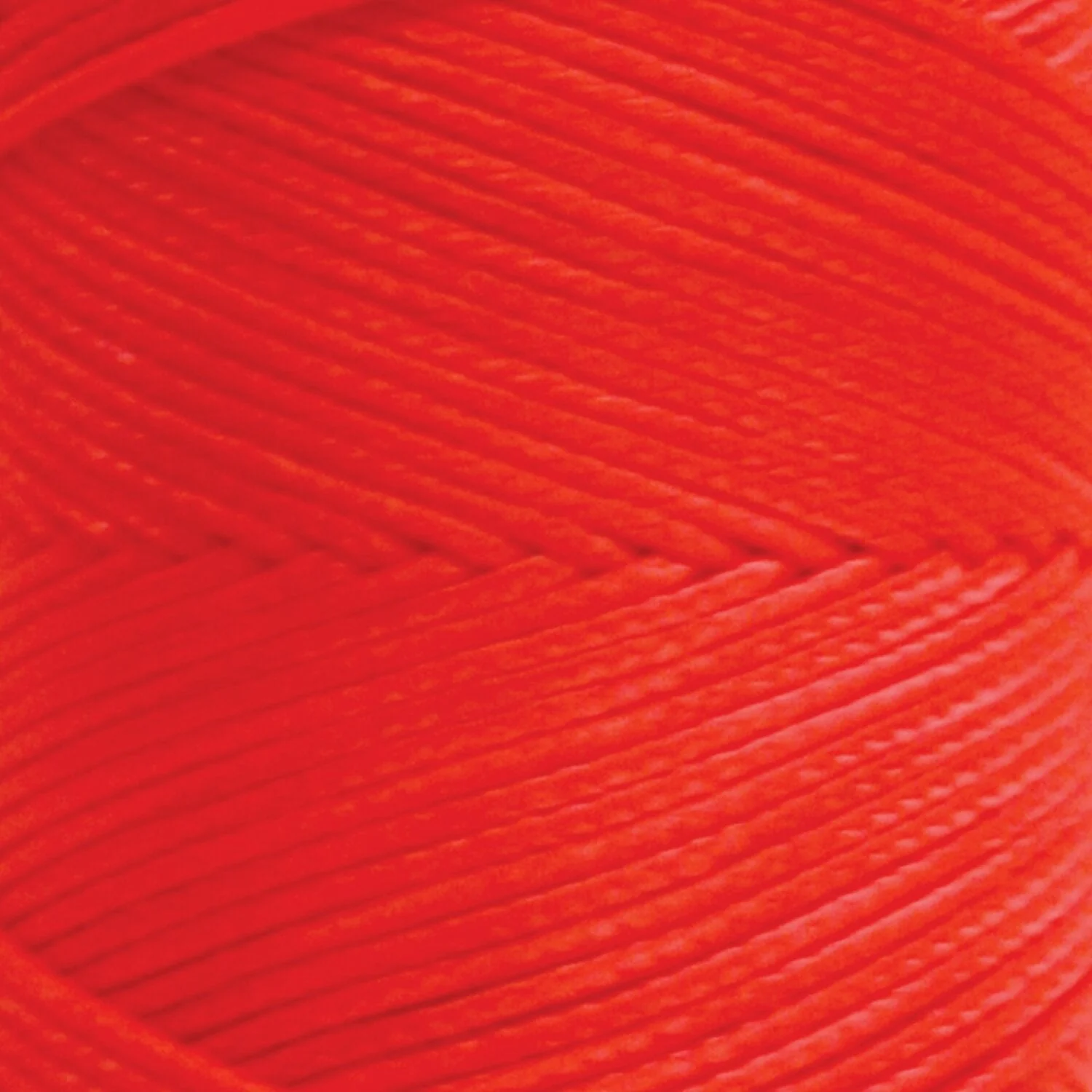 Kraft Tool BC346 Fluorescent Orange Braided Nylon Mason's Line - 500' Tube - Image 2