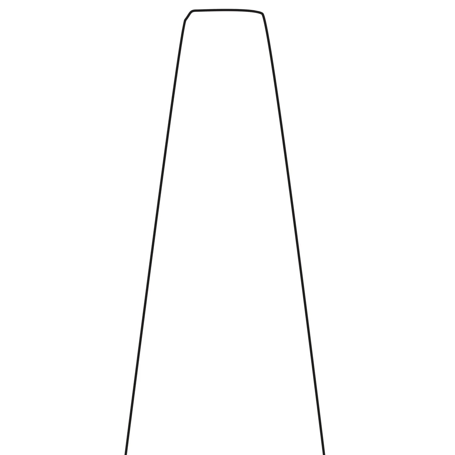 Kraft Tool BL379 2-1/2" Bit Hand Stone Pitching Tool - 1" Diameter - Image 2
