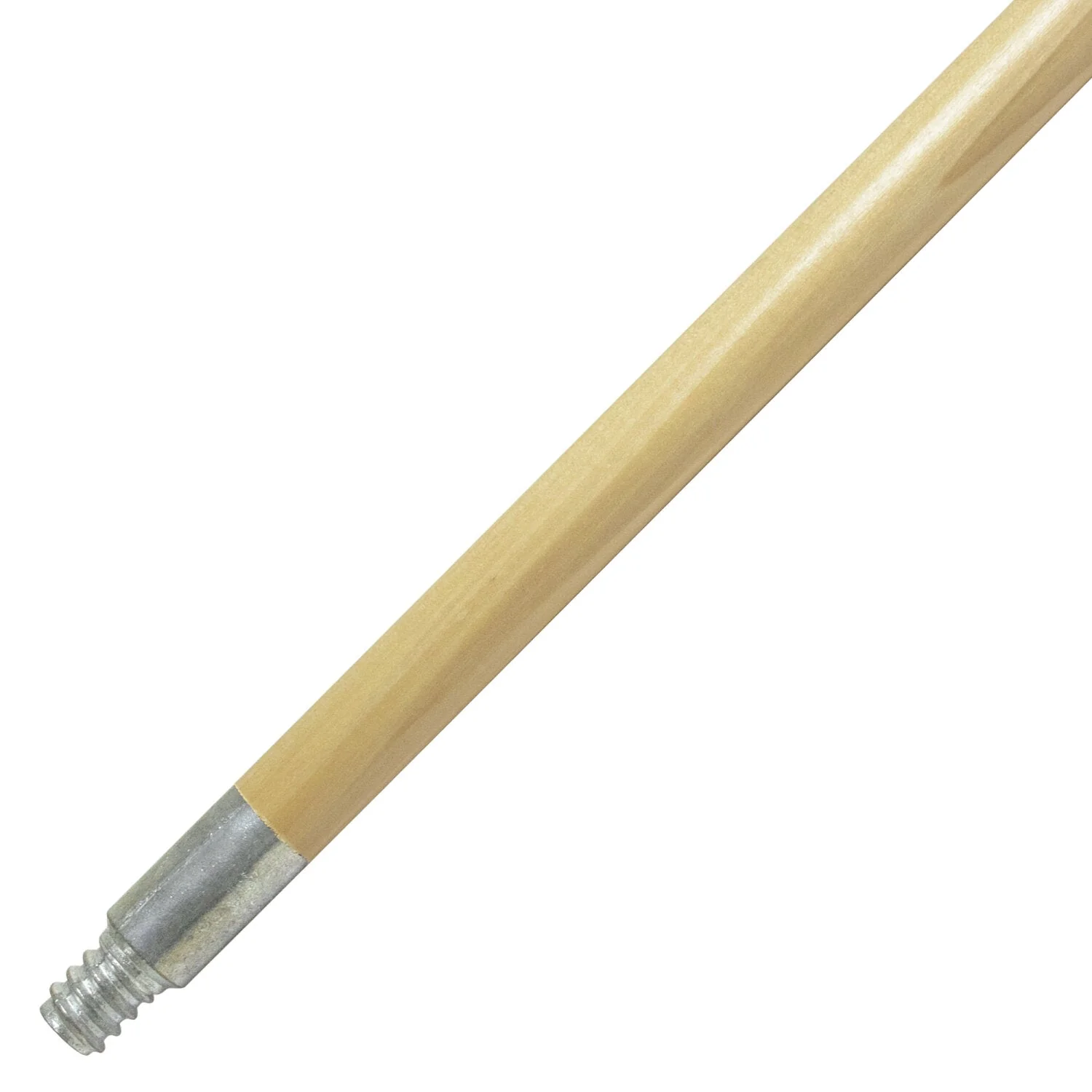 Kraft Tool CC163 5' Metal Thread Wood Broom Handle - Image 2