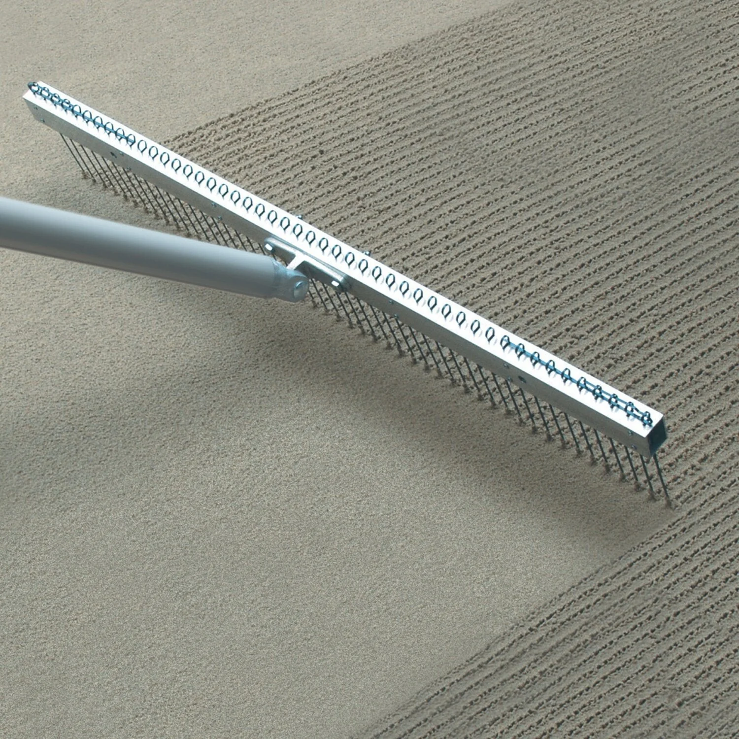 Kraft Tool CC196-1/2 36" Flat Wire Texture Broom - 1/2" Spacing - Image 2