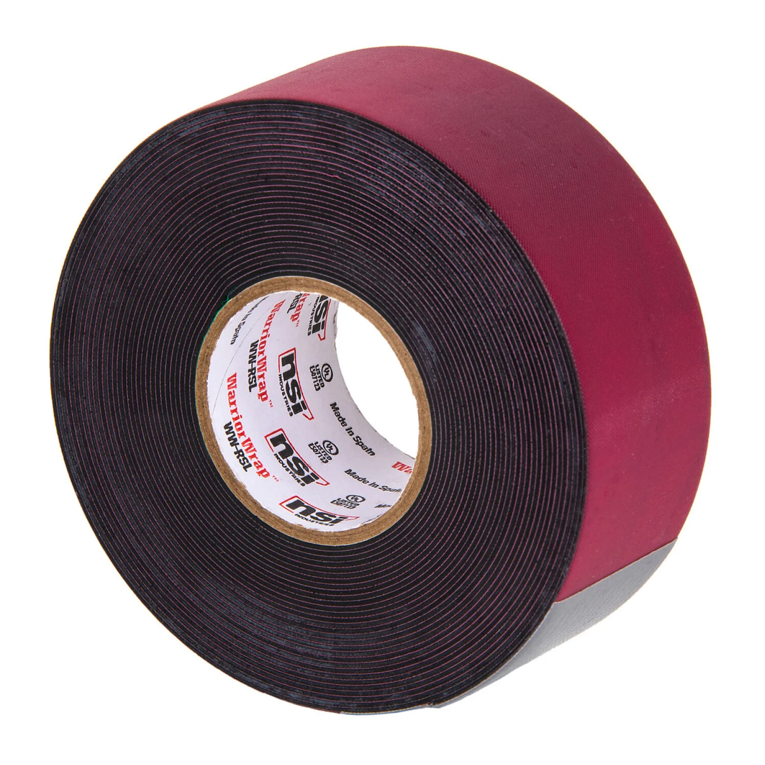 NSI WW-RSL-15 Black Linered Rubber Splicing Tape, 1.5in Wide, 22ft Long - Image 4