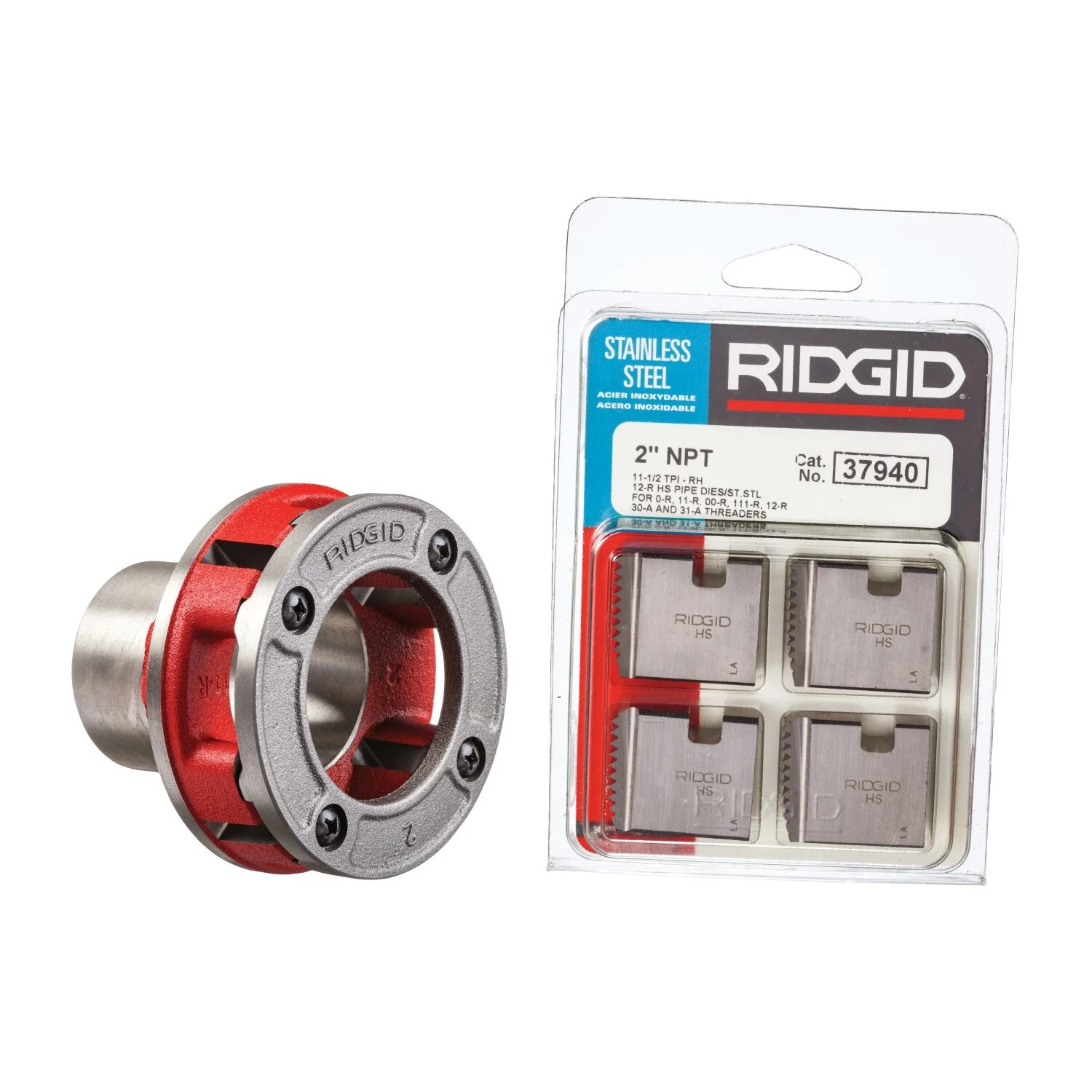 Ridgid 20968R Dieheads, 2" 11R - Image 2