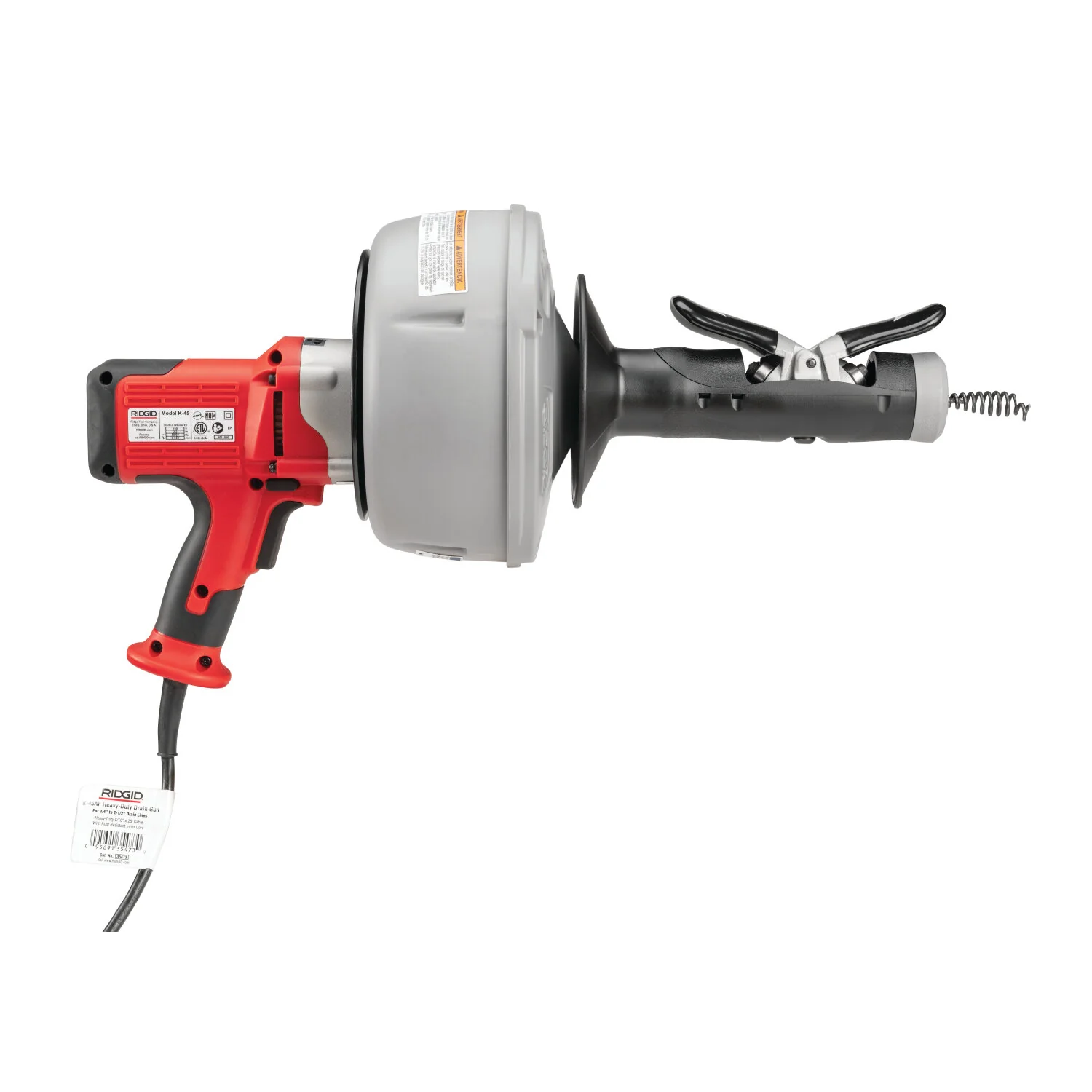 Ridgid 36053 Same as Model No. K-45 plus: C-6429 Carrying Case - Image 5