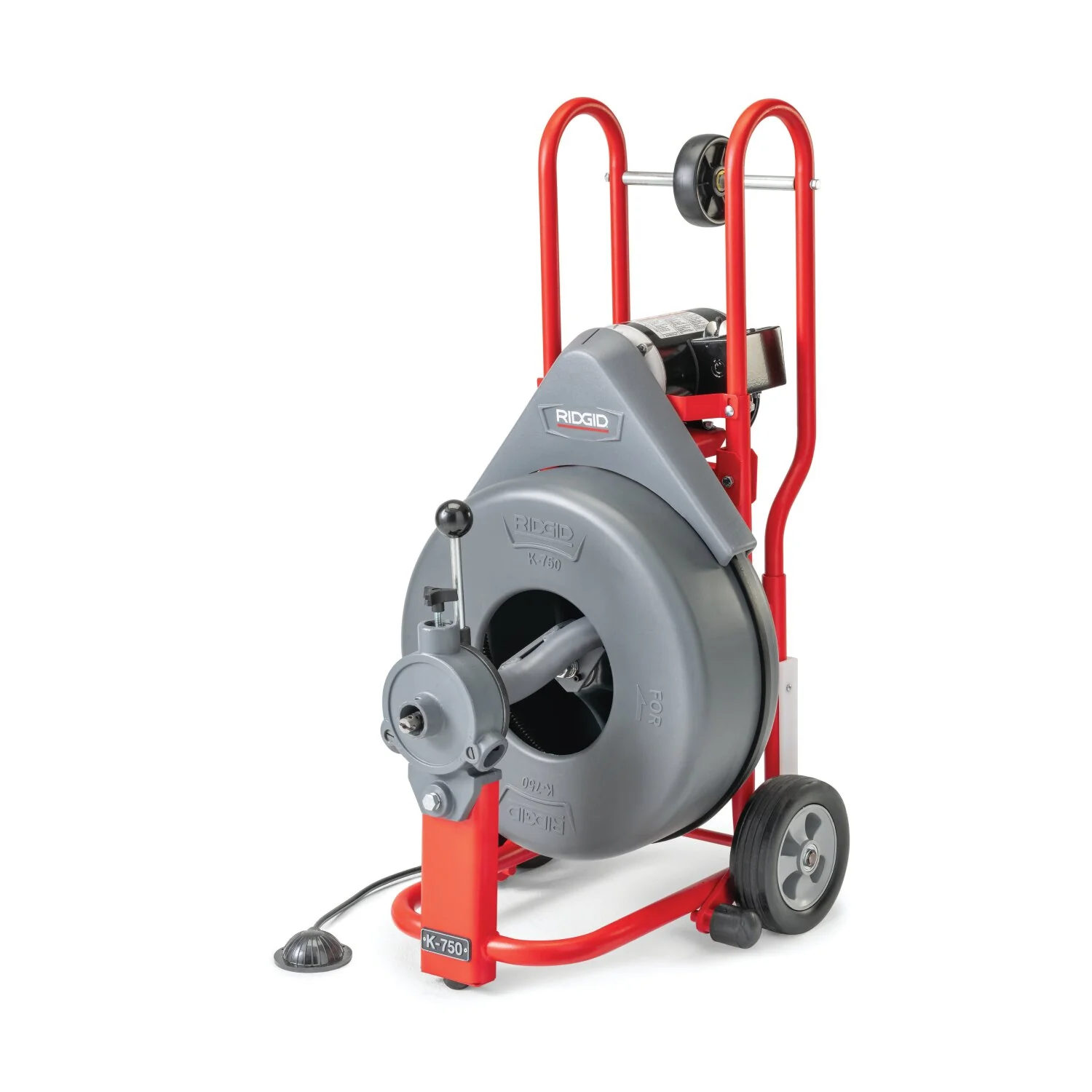 Ridgid 44212 Machine with One Pair of Gloves, w/C-100 AUTOFEED, Standard 3/4" (20 mm) Tool Set, and: C-100, 100' (30.5 mm) x 3/4" (20 mm) Cable - Image 5