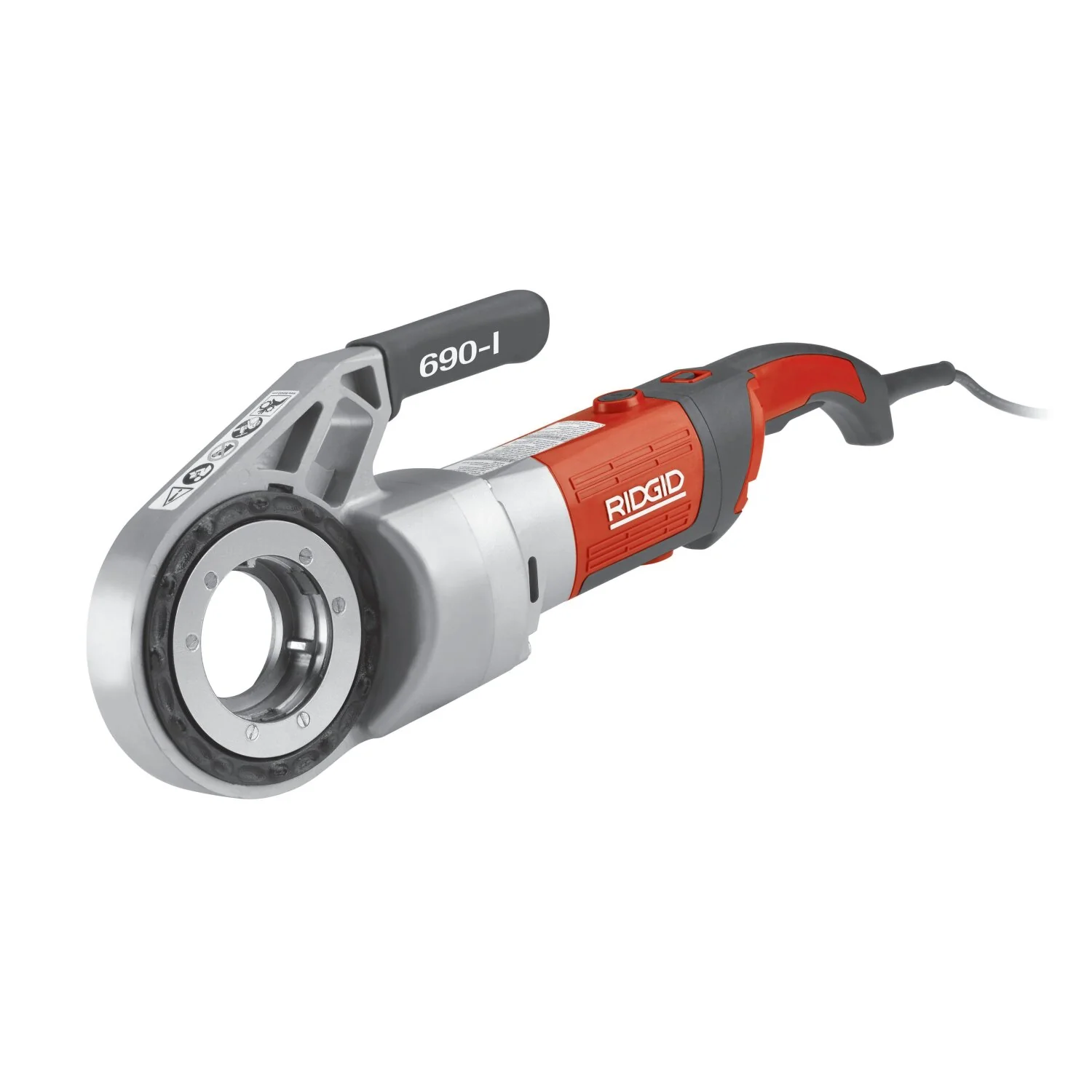 Ridgid 44923 Power Drive 1/2" - 2" NPT Die Heads, Case, & Support Arm - Image 2