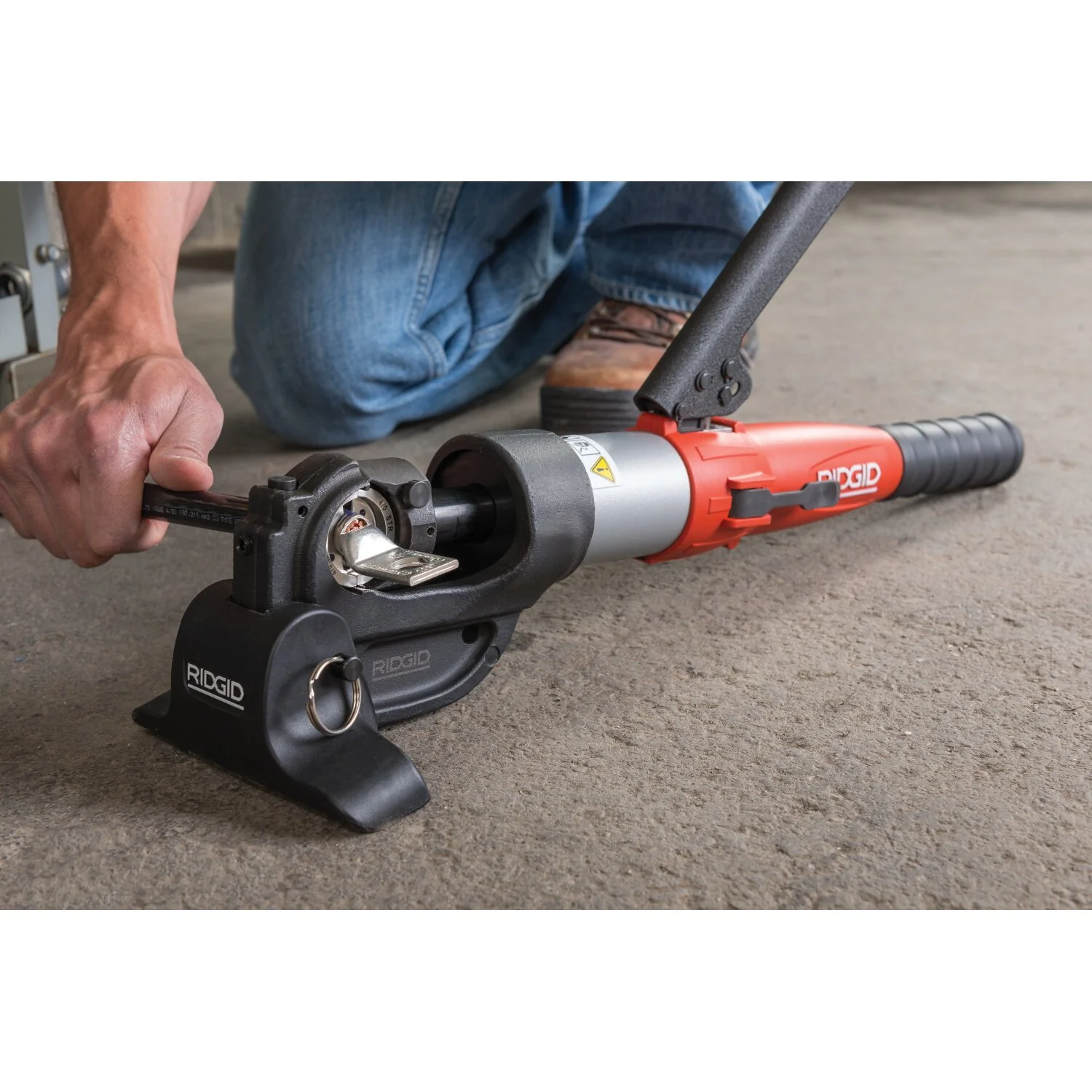 Ridgid 48988 Manual Hydraulic Crimp Tool Head Stand - Image 8
