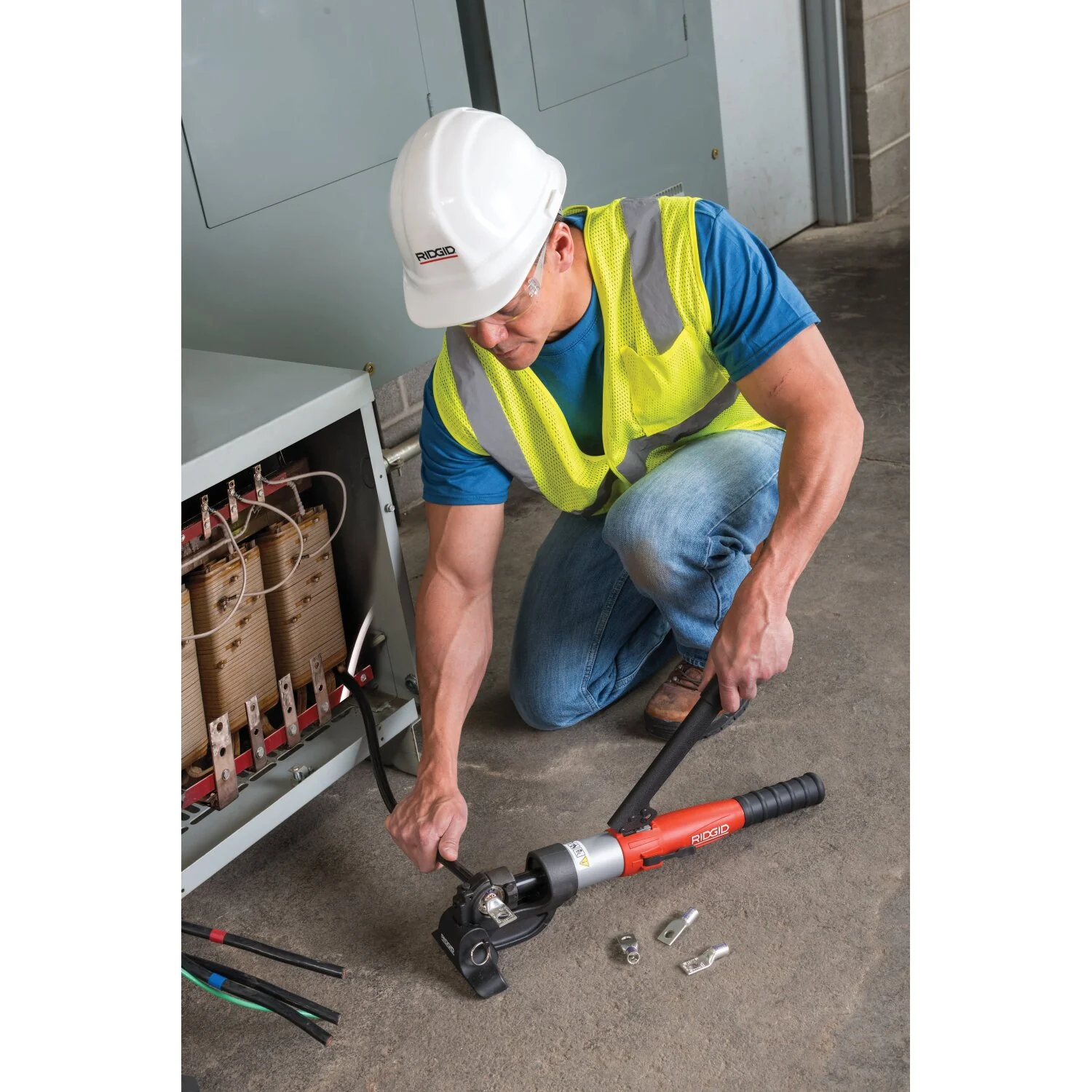 Ridgid 48988 Manual Hydraulic Crimp Tool Head Stand - Image 9